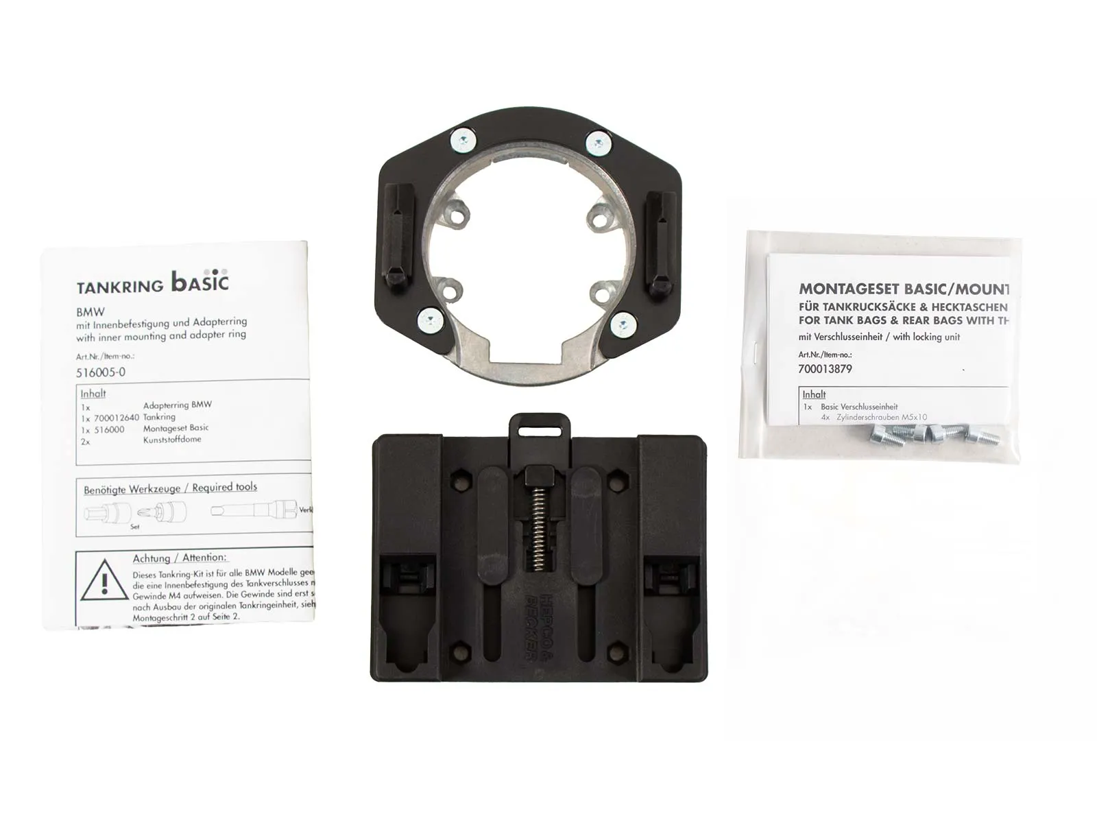 BASIC tank ring incl. tank bag lock unit for BMW M 1000 RR (2023-)
