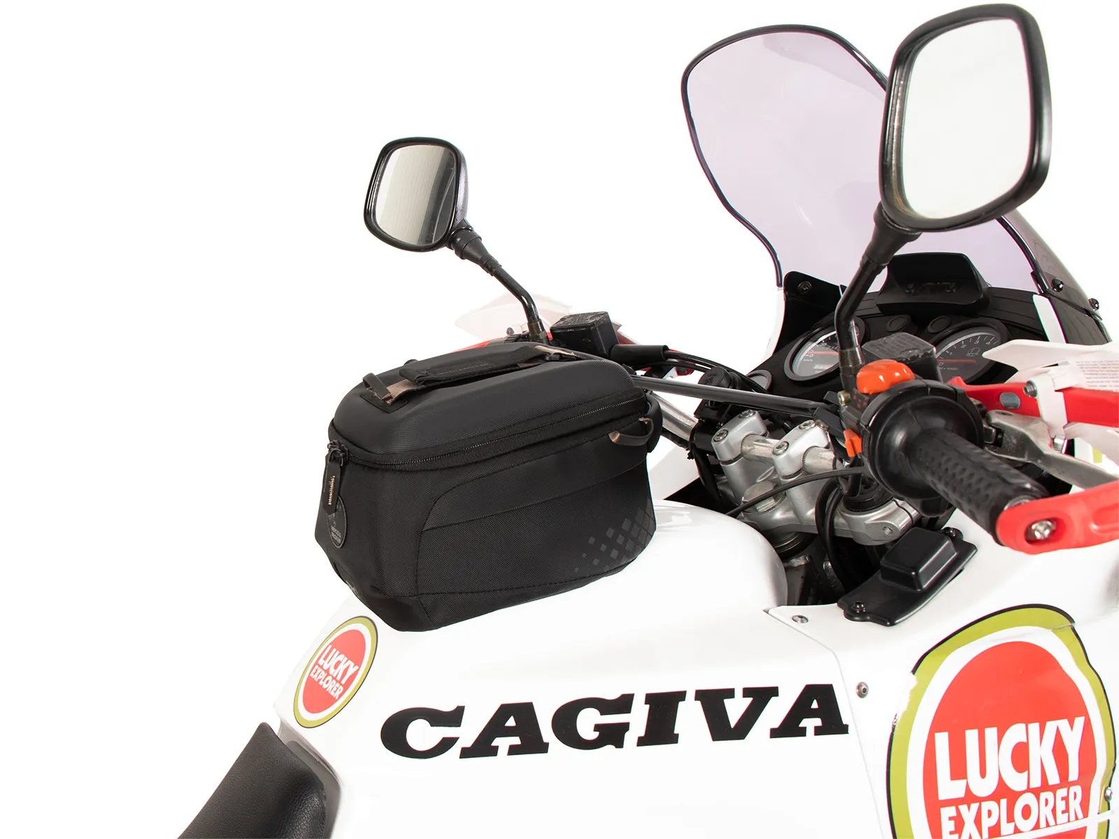 BASIC tank ring incl. tank bag lock unit for Cagiva Elefant 900 ie (1990-1992)