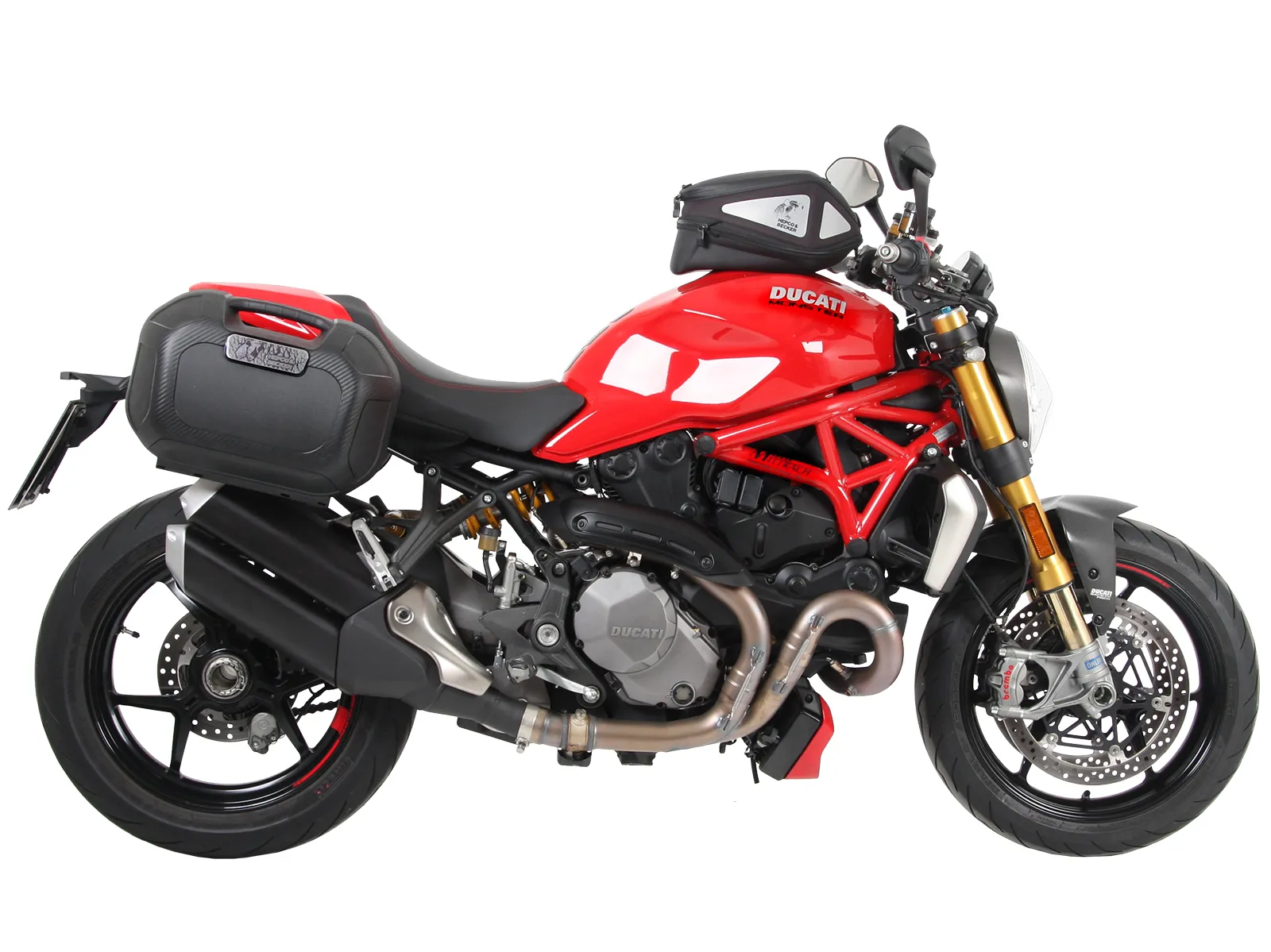 BASIC tank ring incl. tank bag lock unit for Ducati Monster 1200 S (2017-2020)