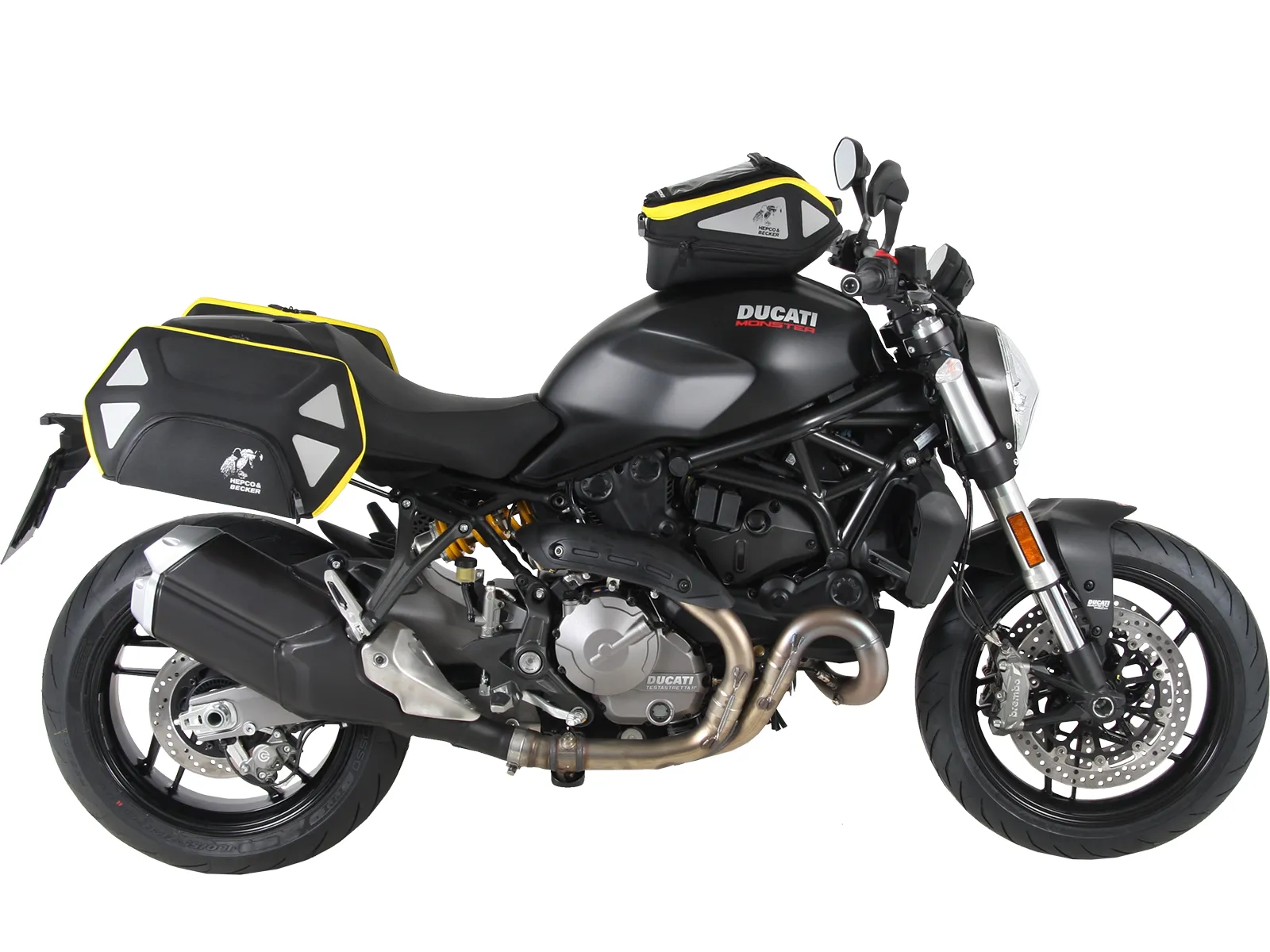 BASIC tank ring incl. tank bag lock unit for Ducati Monster 821 (2018-2020)