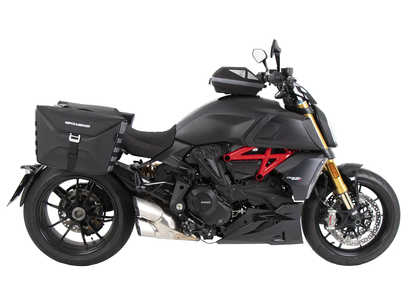 BASIC tank ring incl. tank bag lock unit for Ducati Diavel 1260/S (2019-2023)