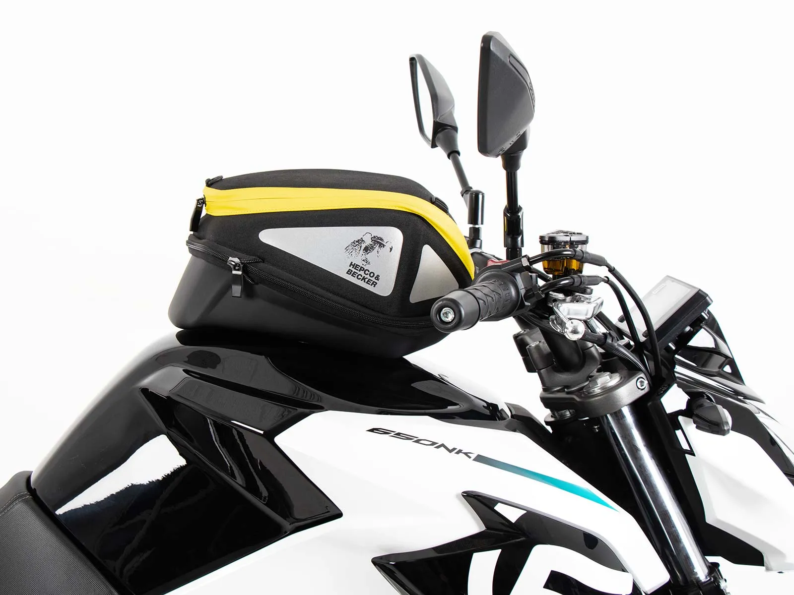 BASIC tank ring incl. tank bag lock unit for CF MOTO 650 NK (2016-2024)