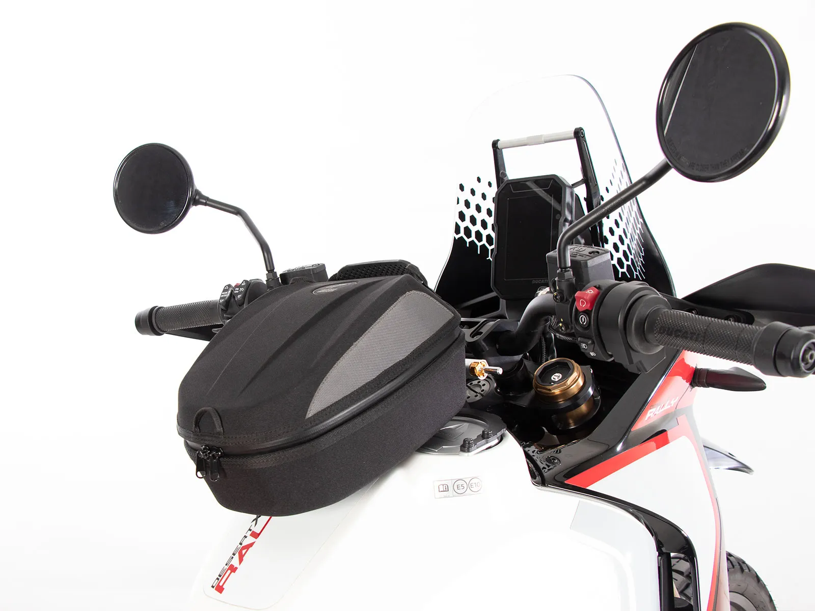 BASIC tank ring incl. tank bag lock unit for Ducati DesertX Rally (2024-)