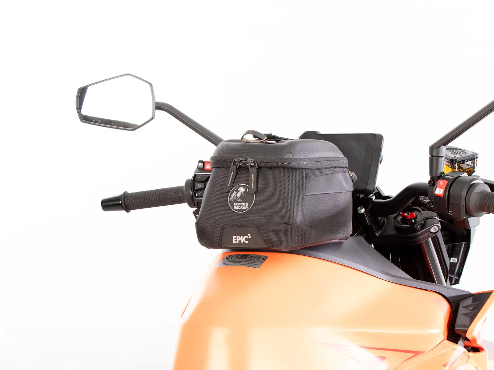 BASIC tank ring incl. tank bag lock unit for KTM 990 Duke / R (2024-)