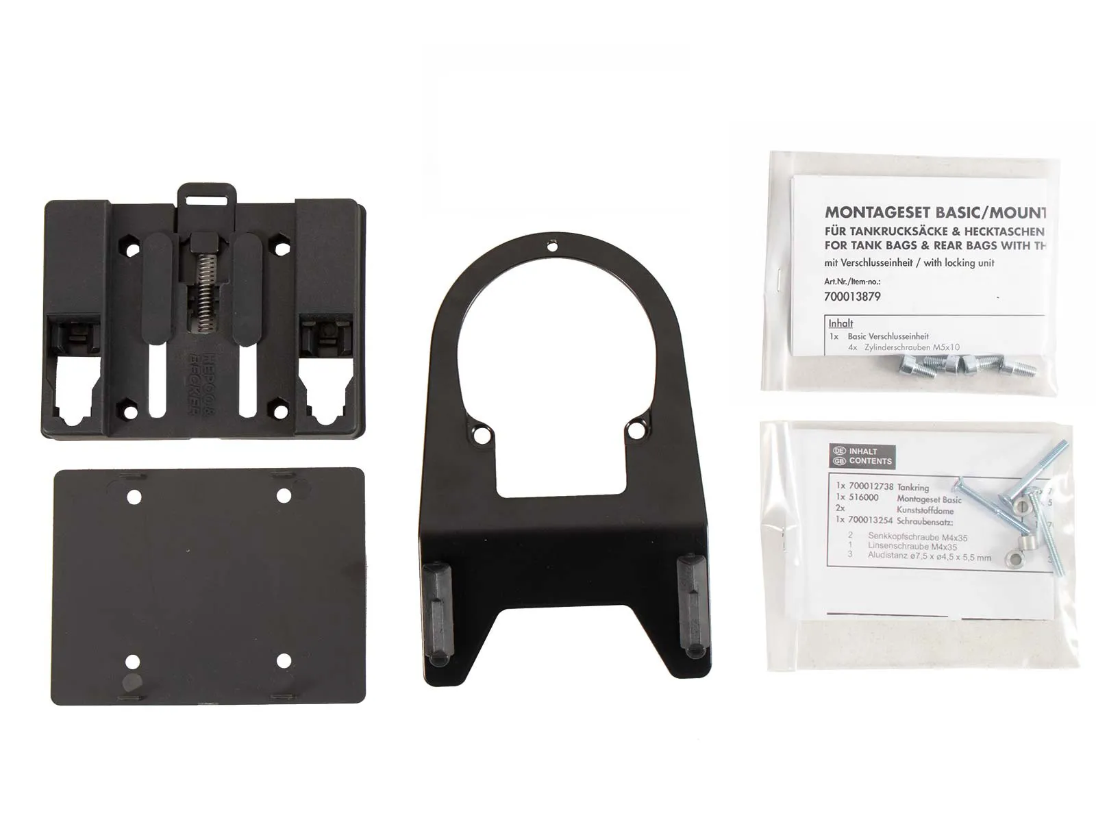 BASIC tank ring incl. tank bag lock unit for Honda NX 500 (2024-)