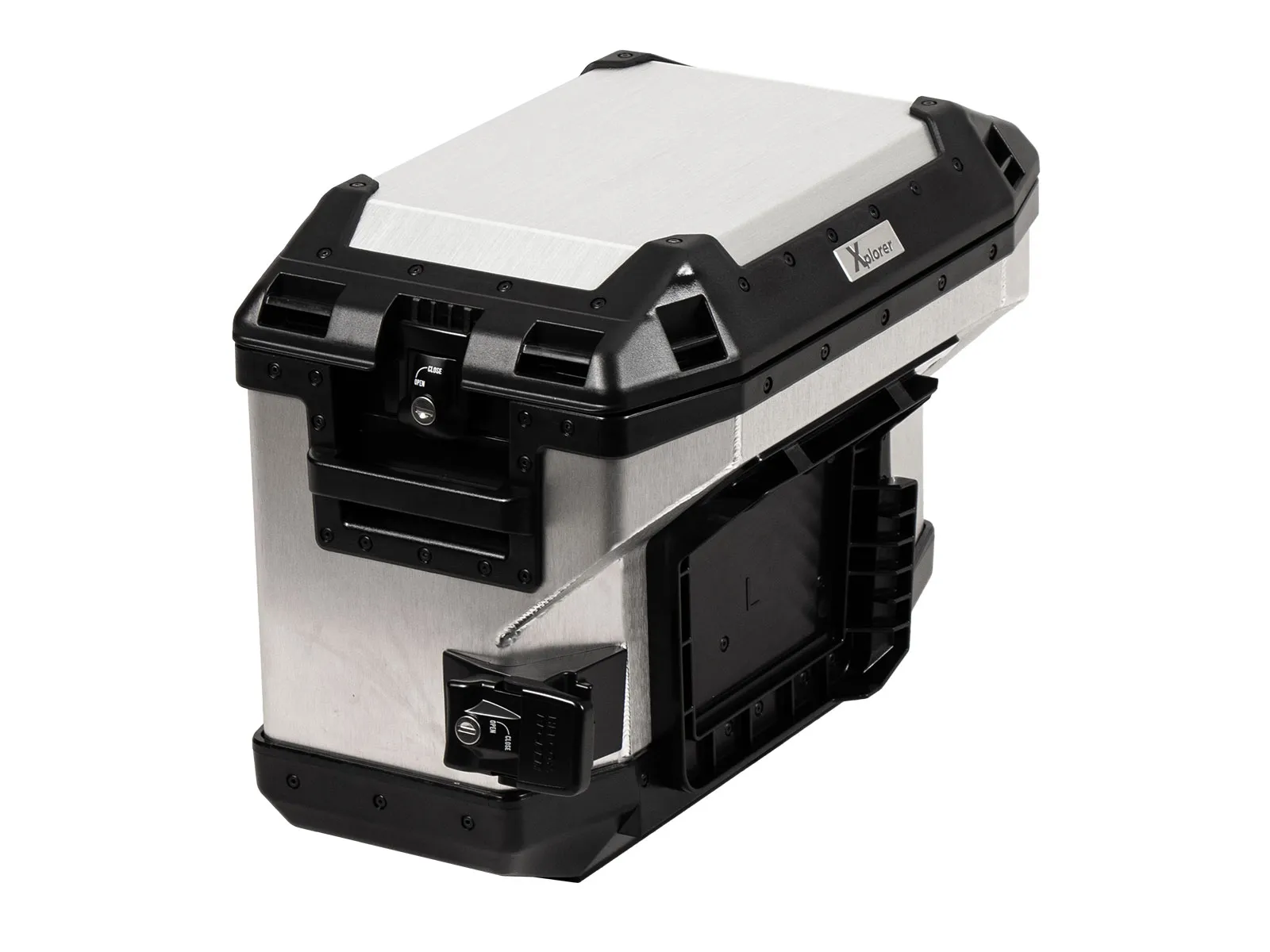 Xplorer 37 left silver for cutout carrier (cut out for exhaust)