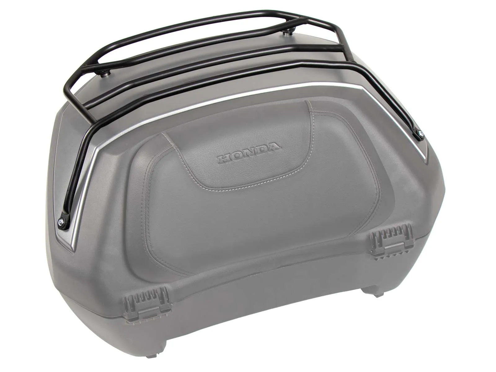 Topcase railing black for original Honda topcase with original cover for Honda NC 750 X / DCT (2021-)