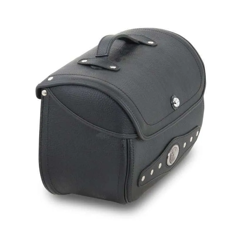 Leather single bag Nevada for leather bag holder tube type