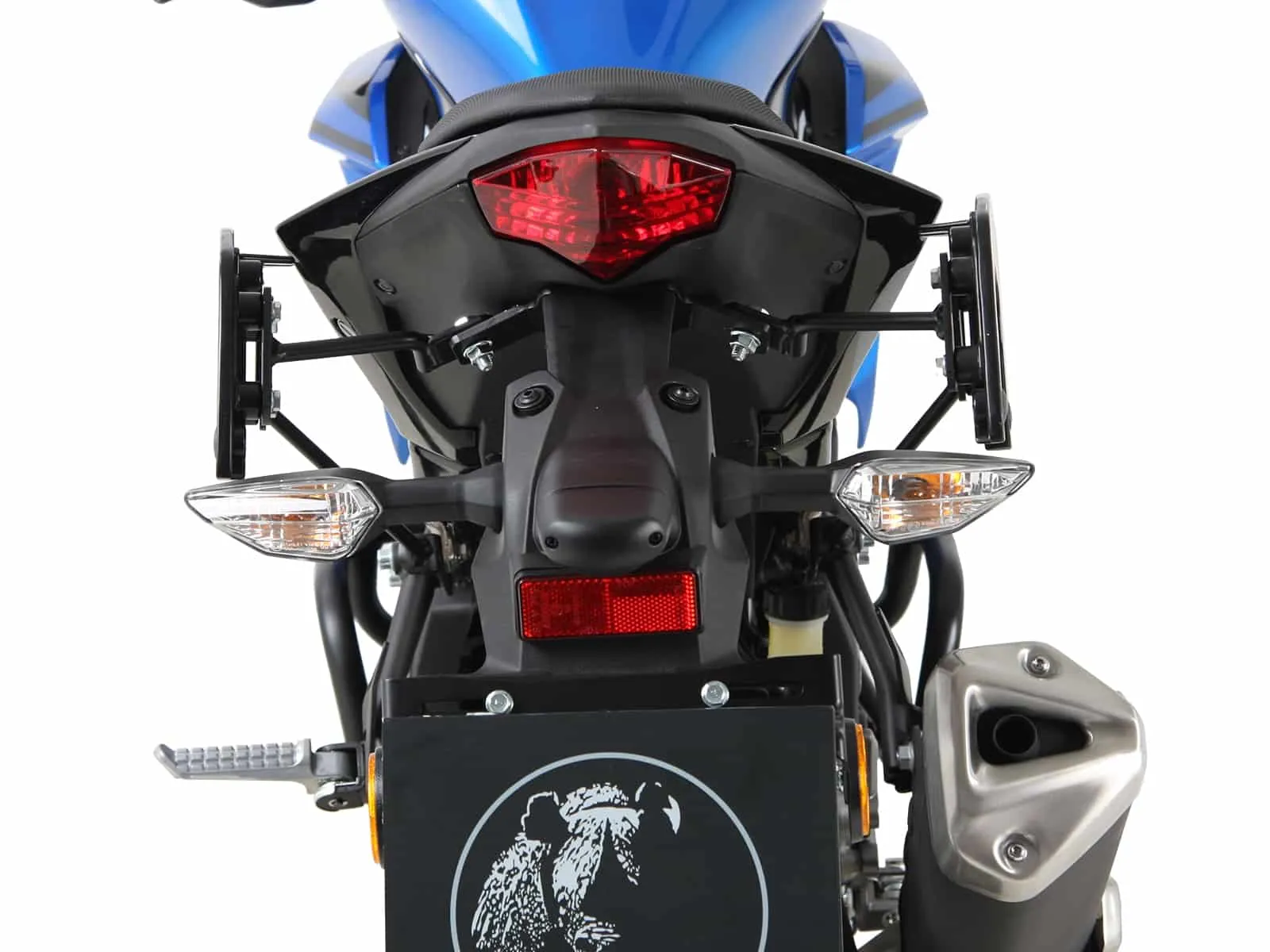 C-Bow side carrier black for Kawasaki Z 125 (2018-)