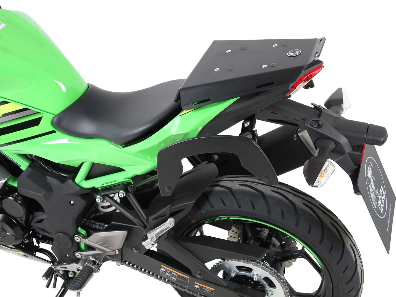 C-Bow side carrier black for Kawasaki Ninja 125 (2018-)