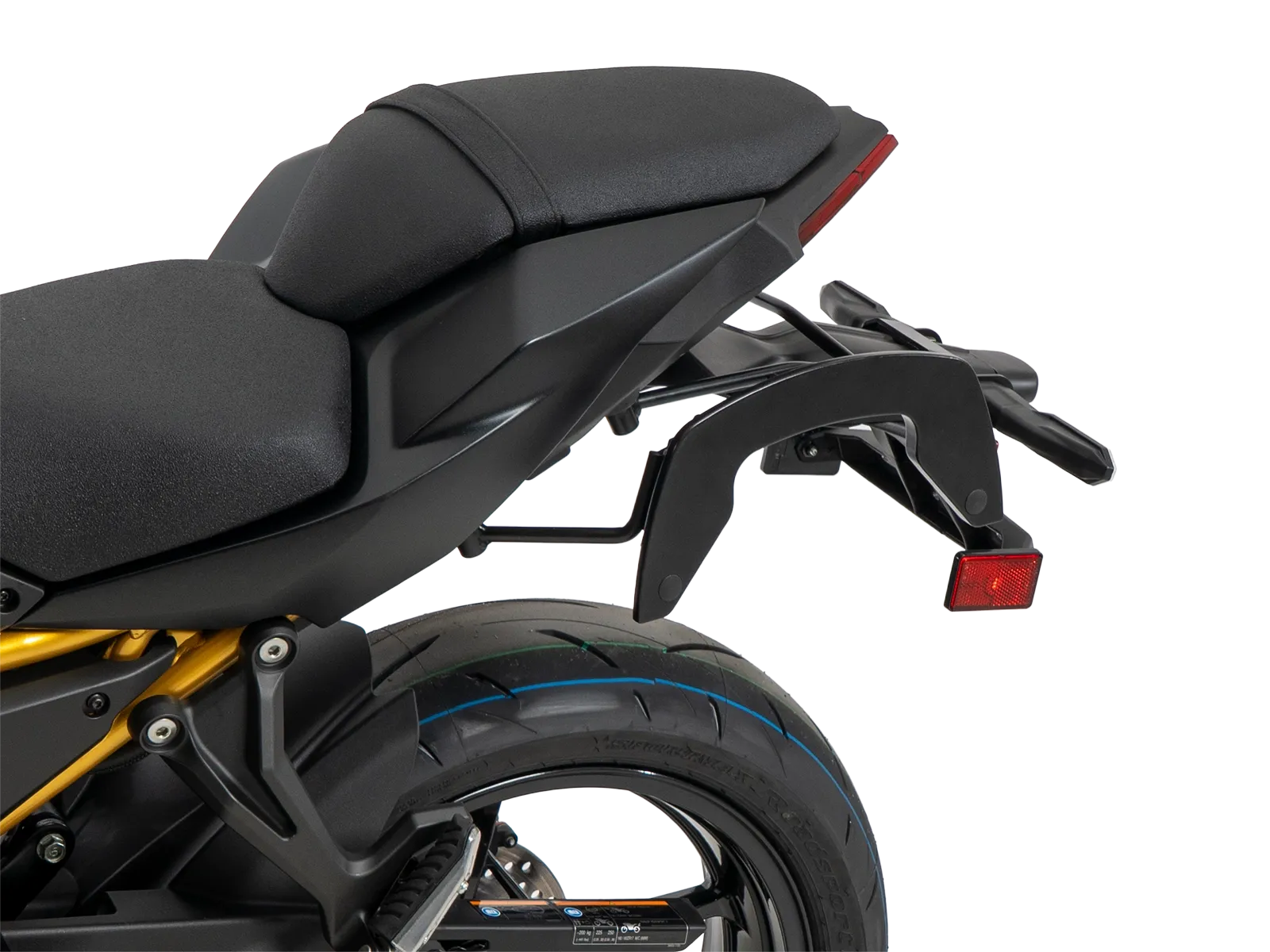 C-Bow side carrier black for Kawasaki Z 650 S (2026-)