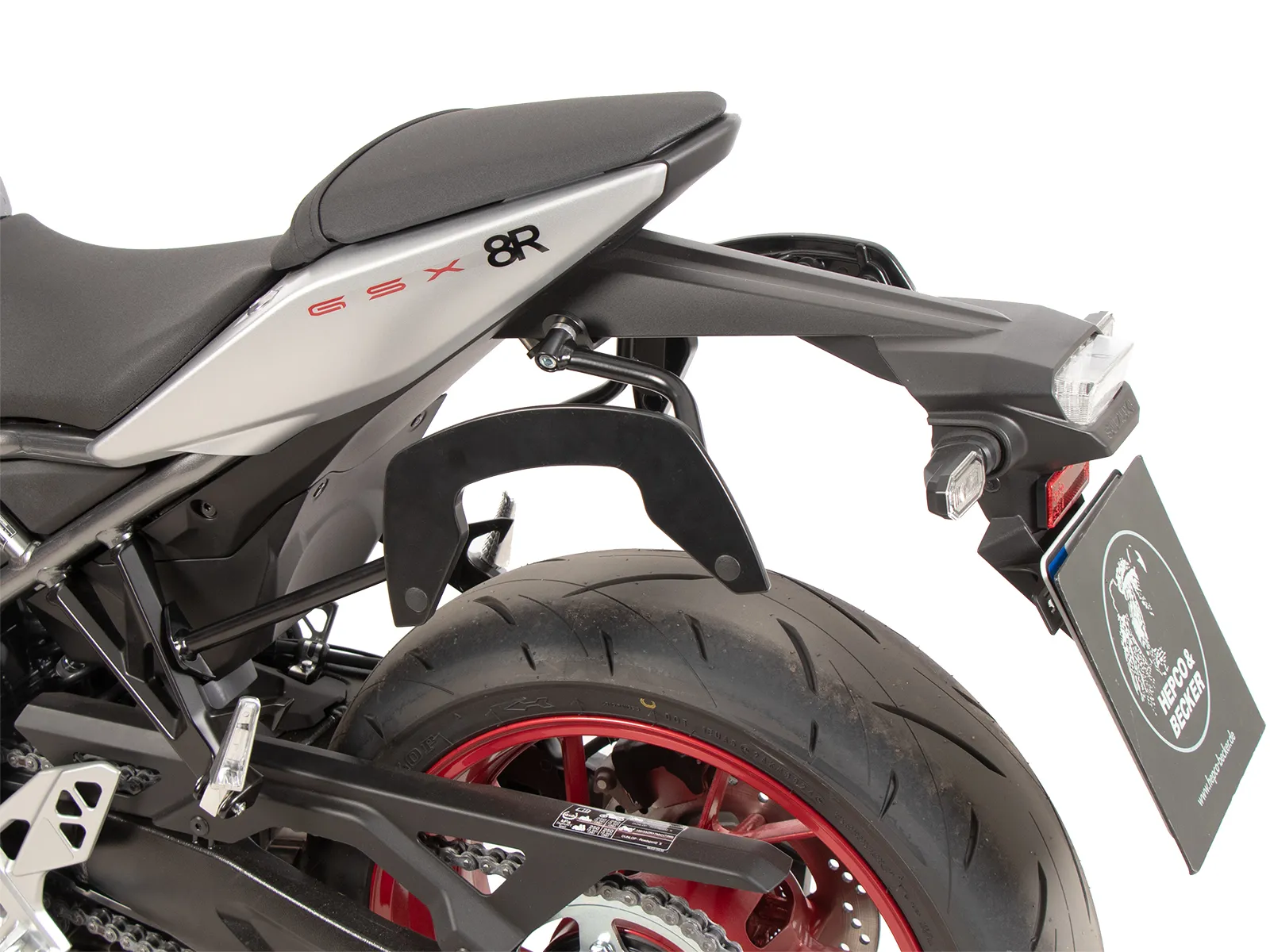C-Bow side carrier black for Suzuki GSX-8R (2024-)