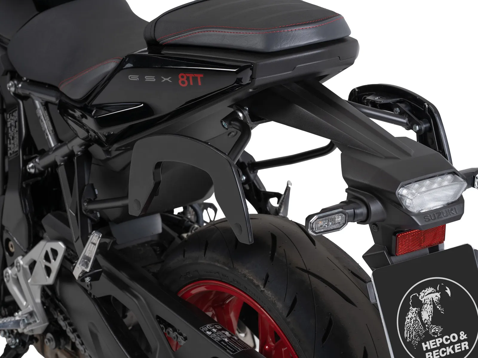 C-Bow side carrier black for Suzuki GSX-8TT (2025-)