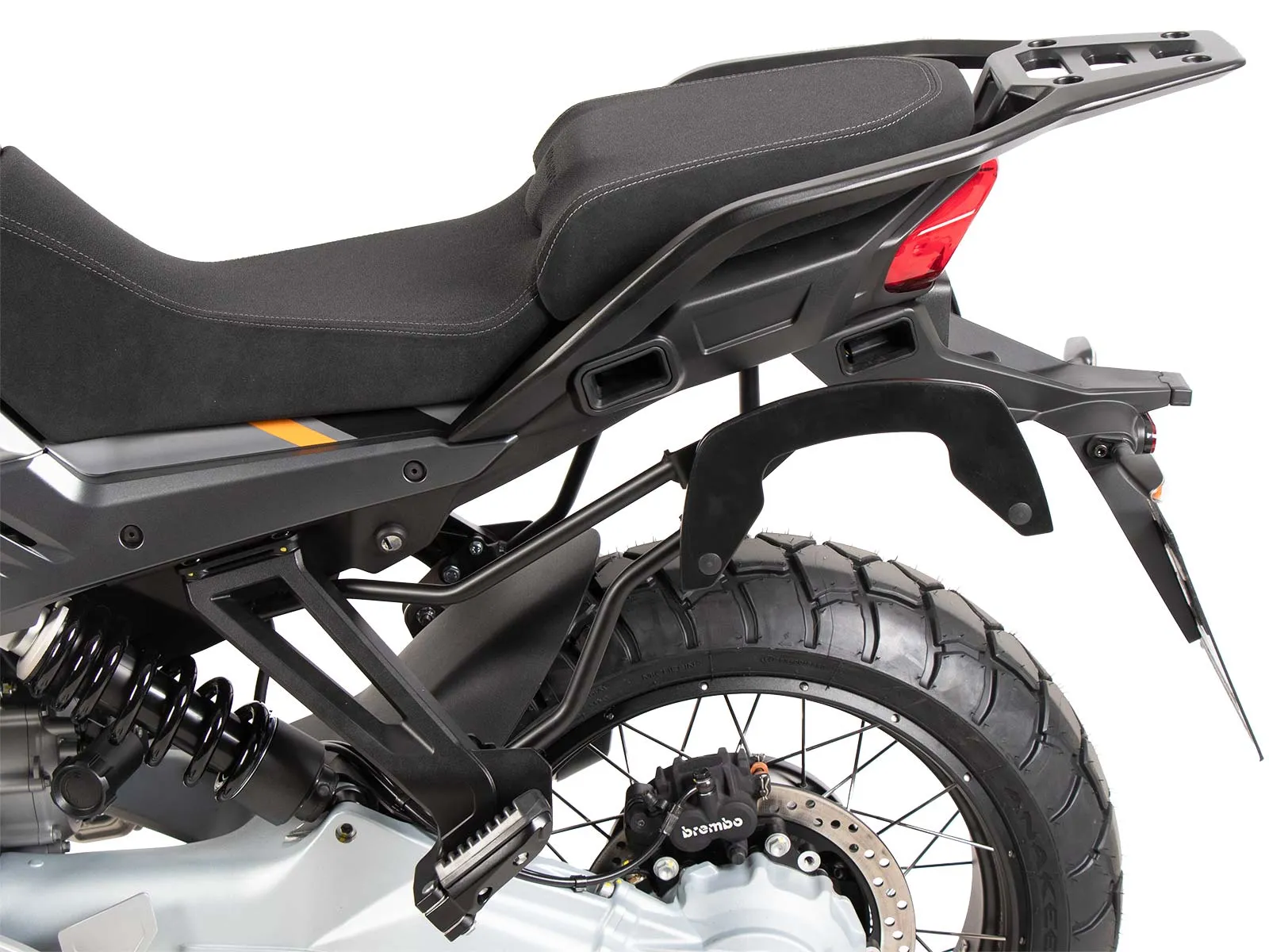 C-Bow side carrier black for Moto Guzzi Stelvio (2024-)