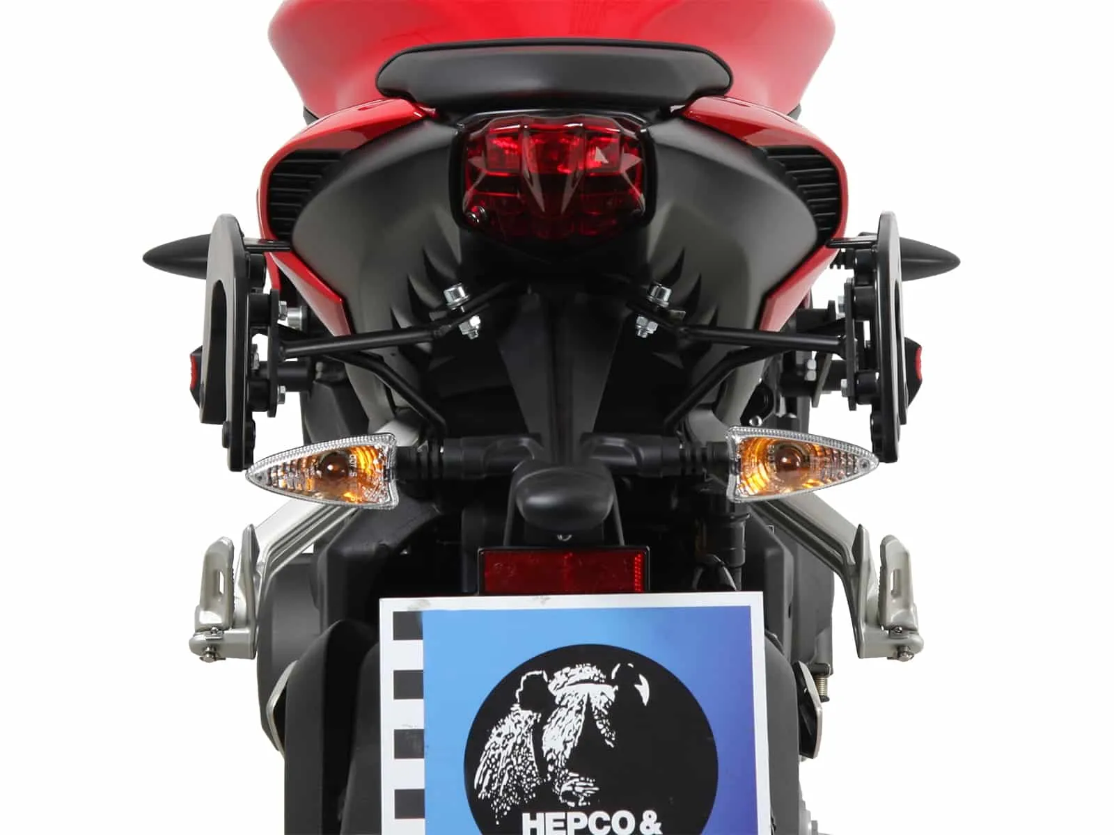 C-Bow side carrier black for Triumph Street Triple 765 S/R/RS/R Low/Moto2 (2017-)
