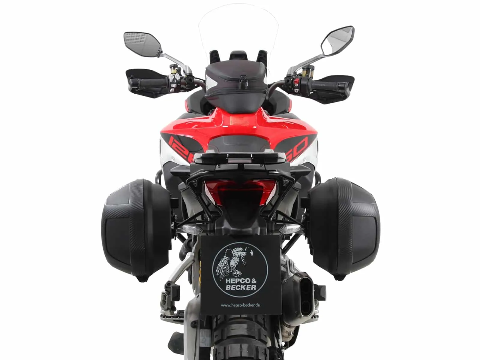 C-Bow side carrier black for Ducati Multistrada 1260 Enduro (2019-2021)