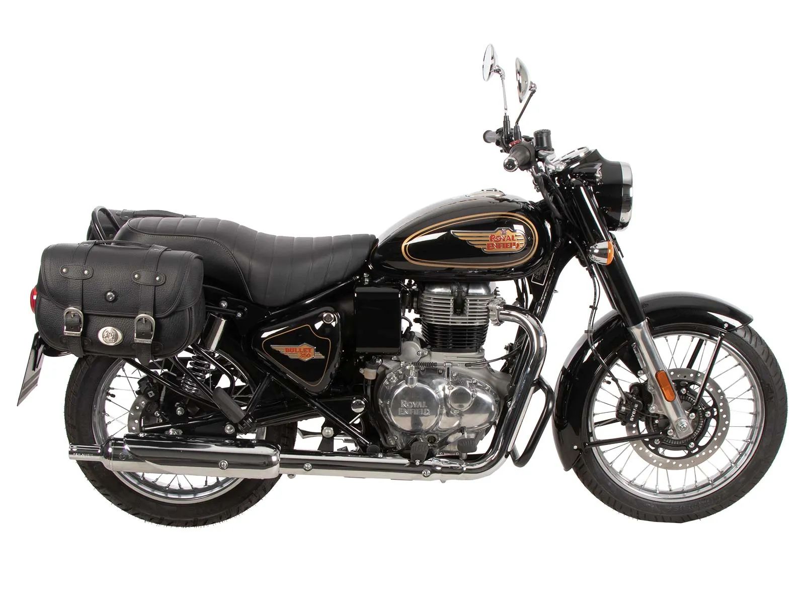 C-Bow side carrier chrome for Royal Enfield Bullet 350 (2024-)
