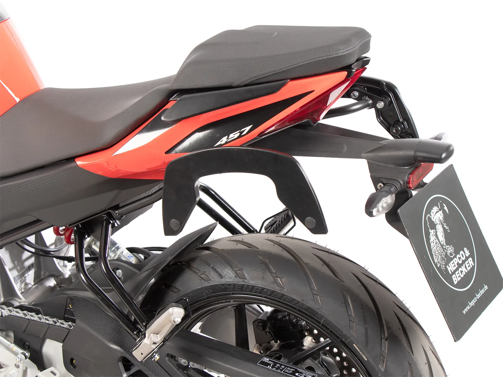 C-Bow side carrier black for Aprilia Tuono 457 (2025-)