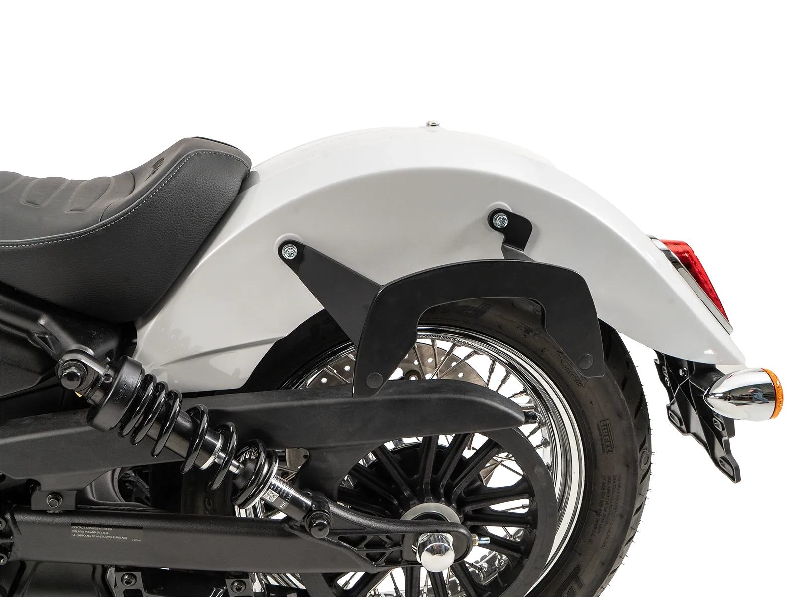 C-Bow side carrier black for Indian Scout Sixty Classic (2025-)