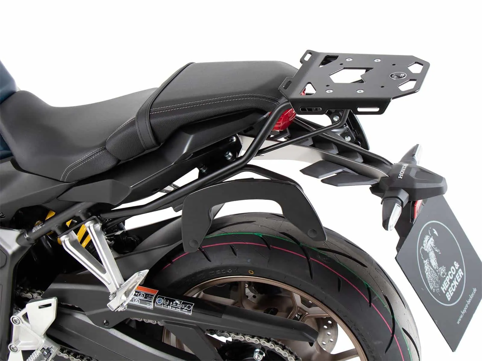 C-Bow side carrier black for Honda CBR 650 R (2021-2023)