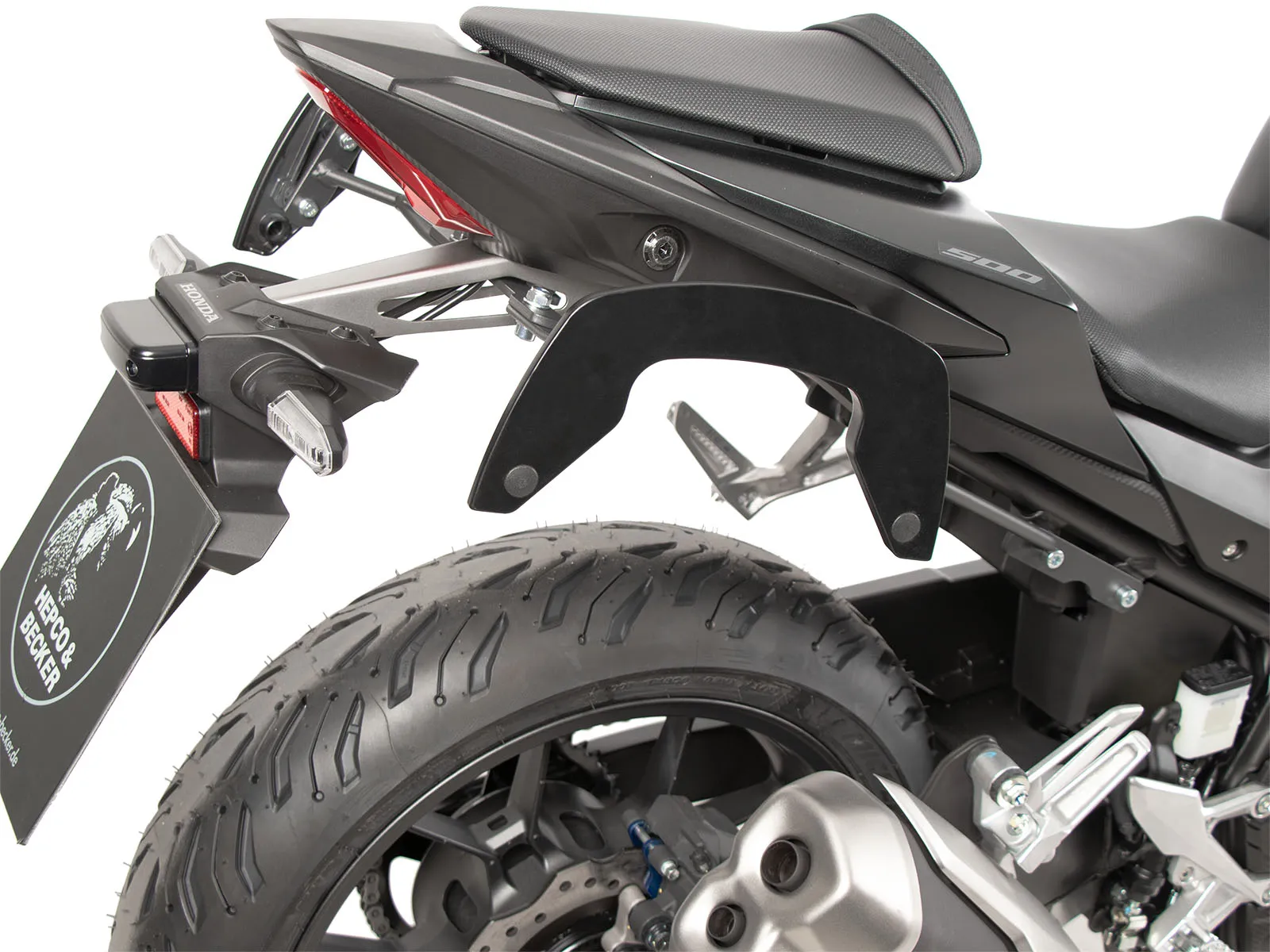 C-Bow side carrier anthracite for Honda CB 500 Hornet (2024-)