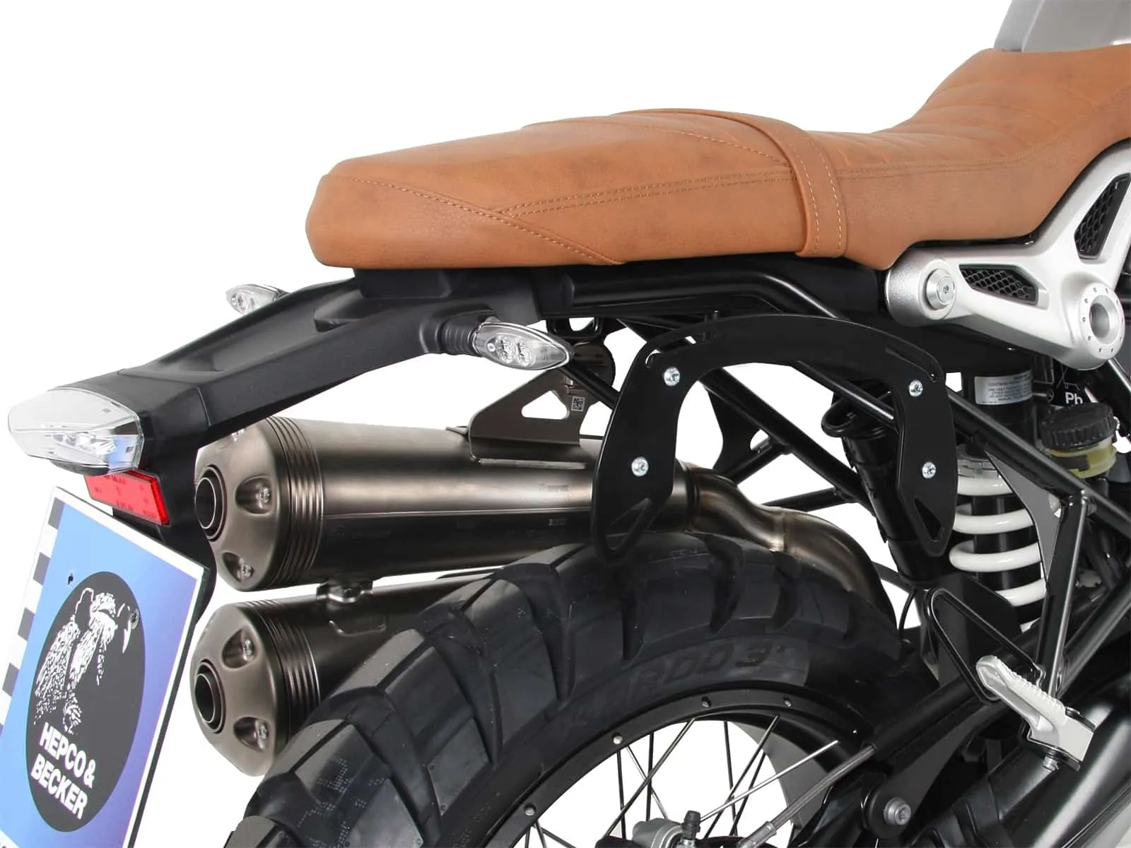 C-Bow bag holder one-sided right black for BMW R nineT Scrambler (2016-2023) / Urban G/S 40 Years Edition