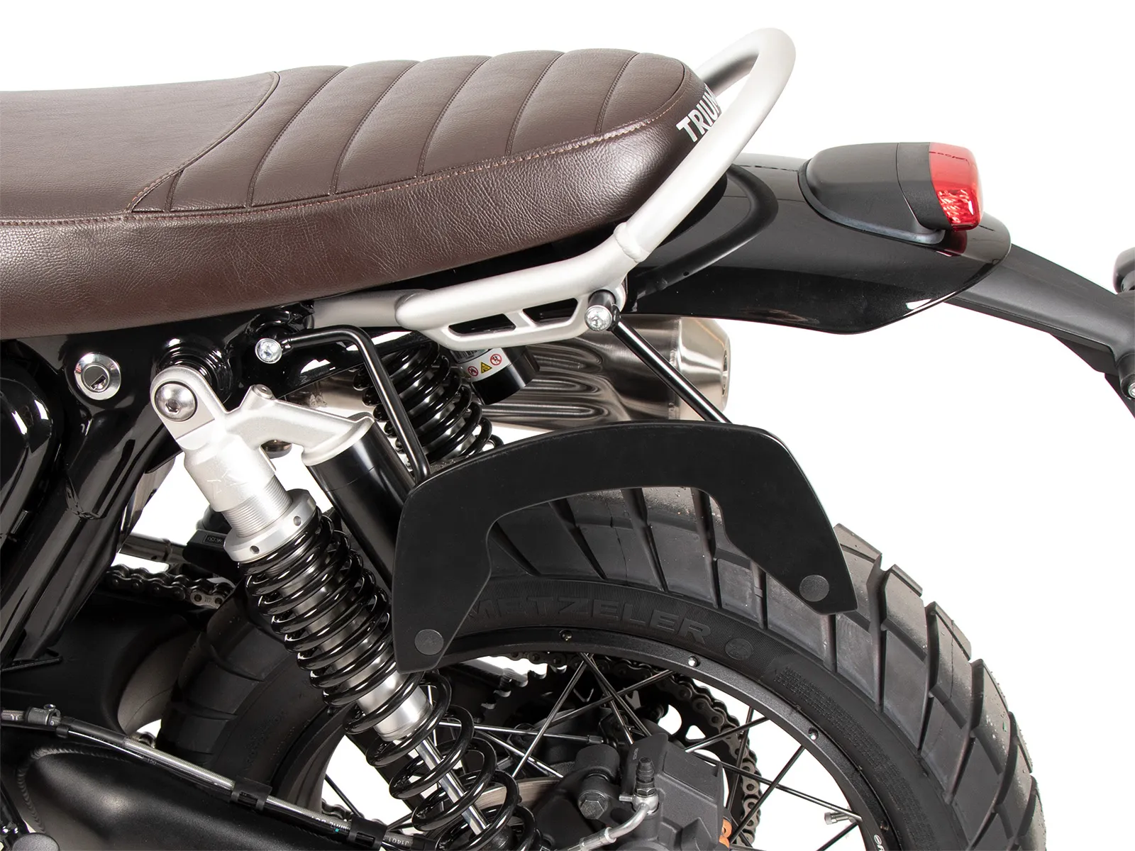 C-Bow side carrier one-sided left black for Triumph Scrambler 1200 X (2024-)