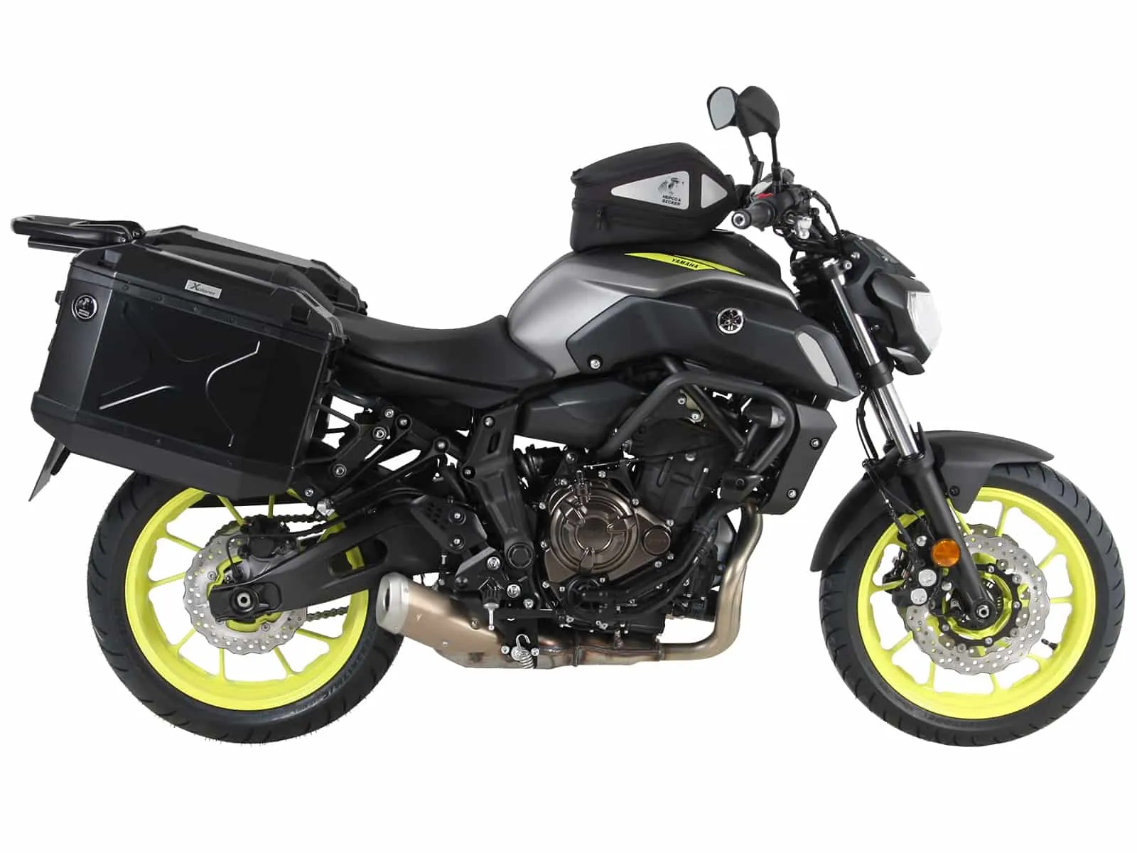 Side case carrier Lock-it anthracite for Yamaha MT-07 (2018-2020)
