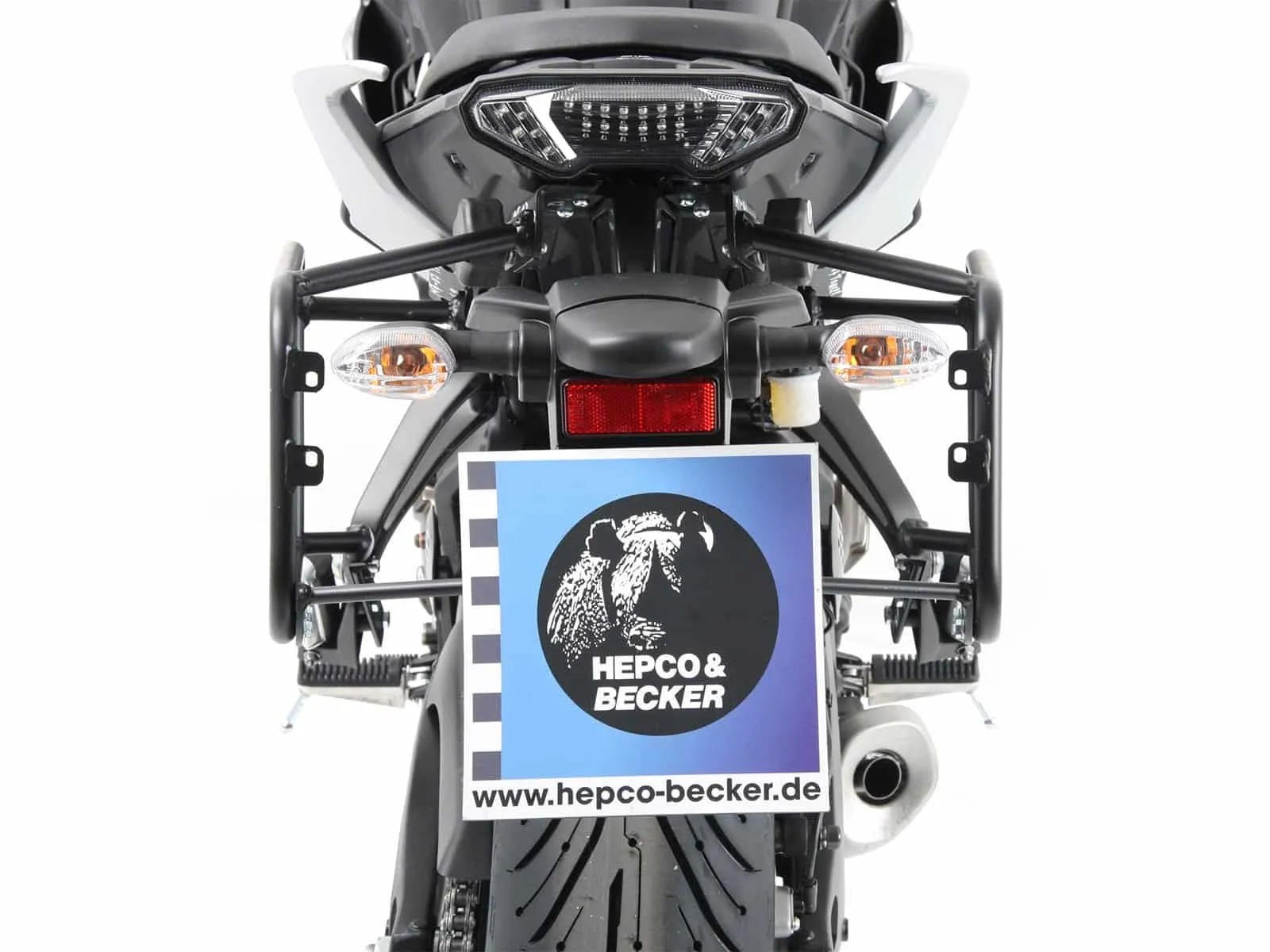 Side case carrier Lock-it black for Yamaha Tracer 7 (2021-2025)