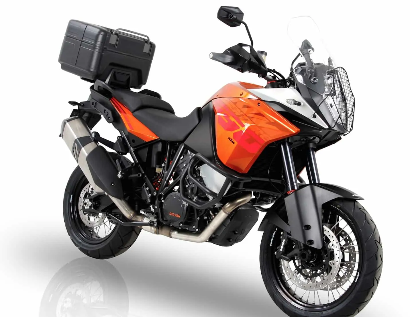 Alurack top case carrier black for KTM 1290 Super Adventure (2015-2020)