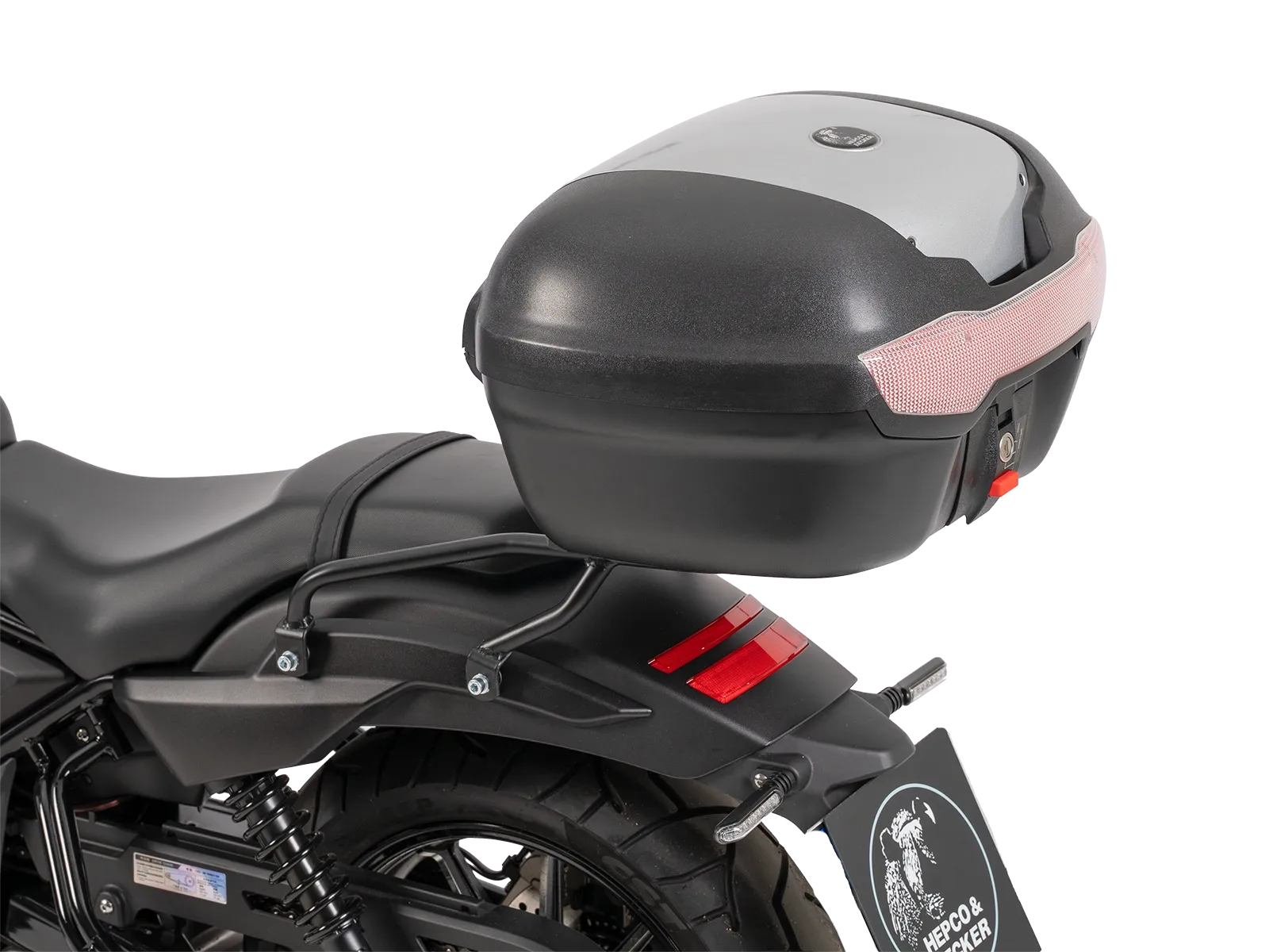 Journey top case incl. model-specific carrier for Zontes 125-C2 (2025-)