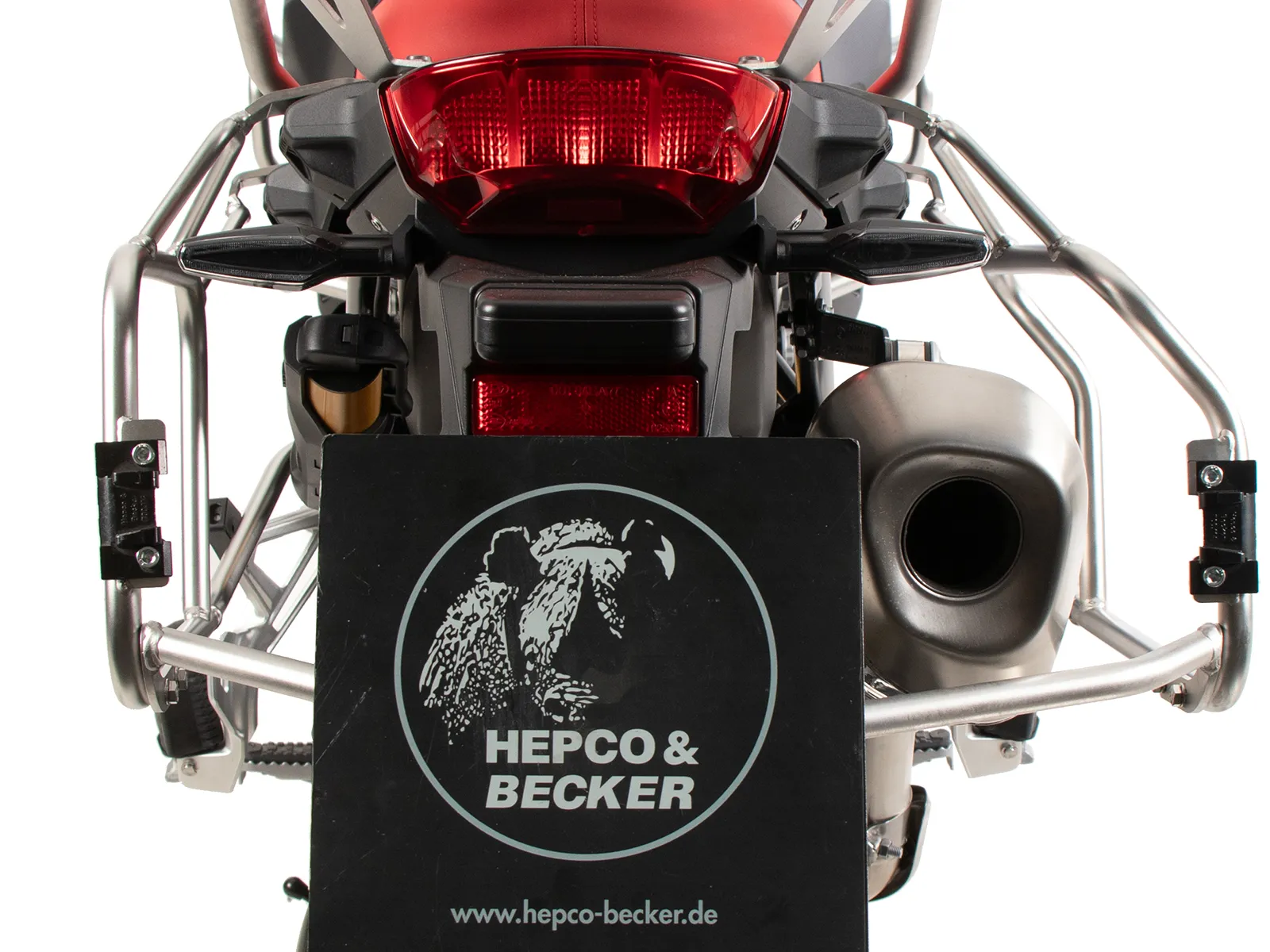 Side case carrier cutout for Xplorer cutout case 40/37 for BMW F 800 GS (2024-)