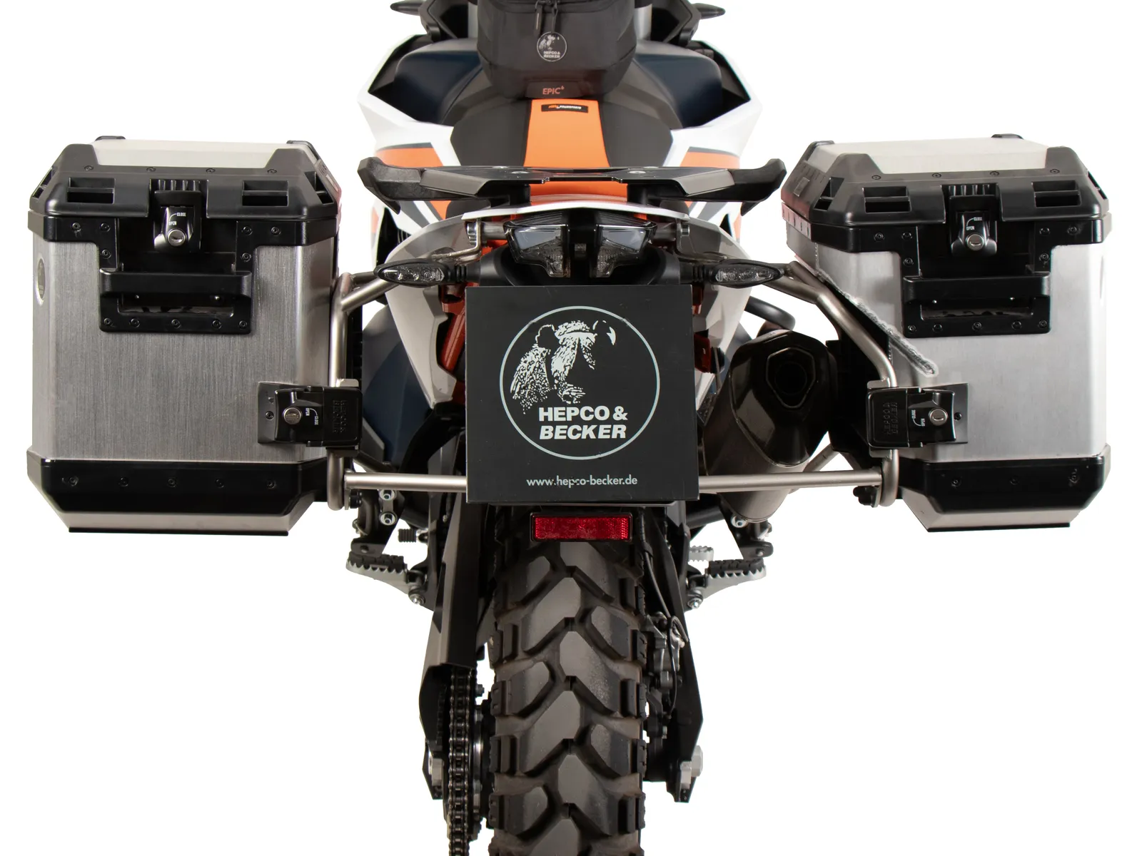 Side case carrier cutout for Xplorer cutout case 40/37 for KTM 890 Adventure / R / Rally (2023-)