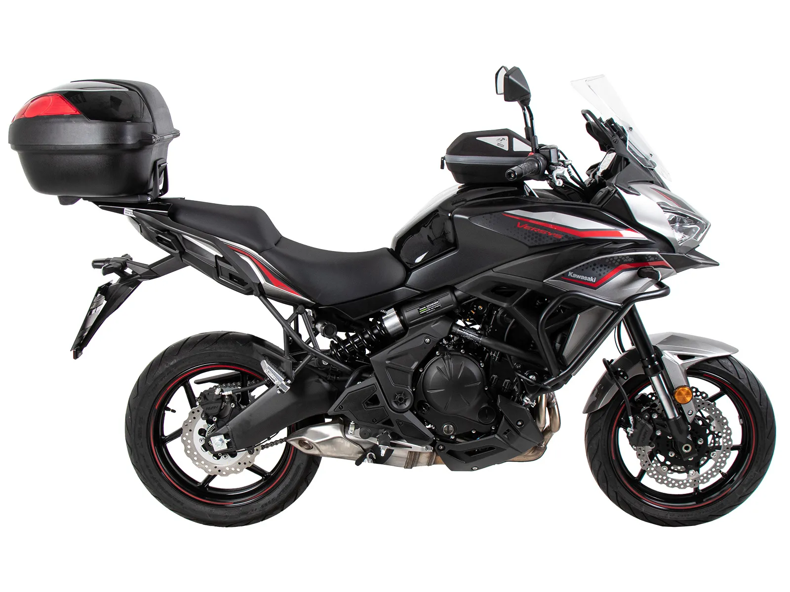 Alurack top case carrier black for Kawasaki Versys 650 (2022-)