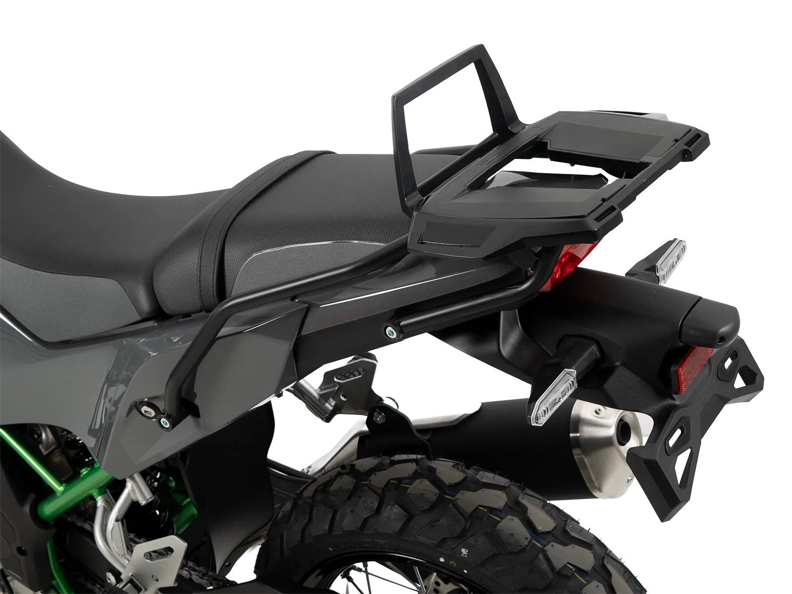 Alurack top case carrier black for Kawasaki KLE 500 / SE (2026-)