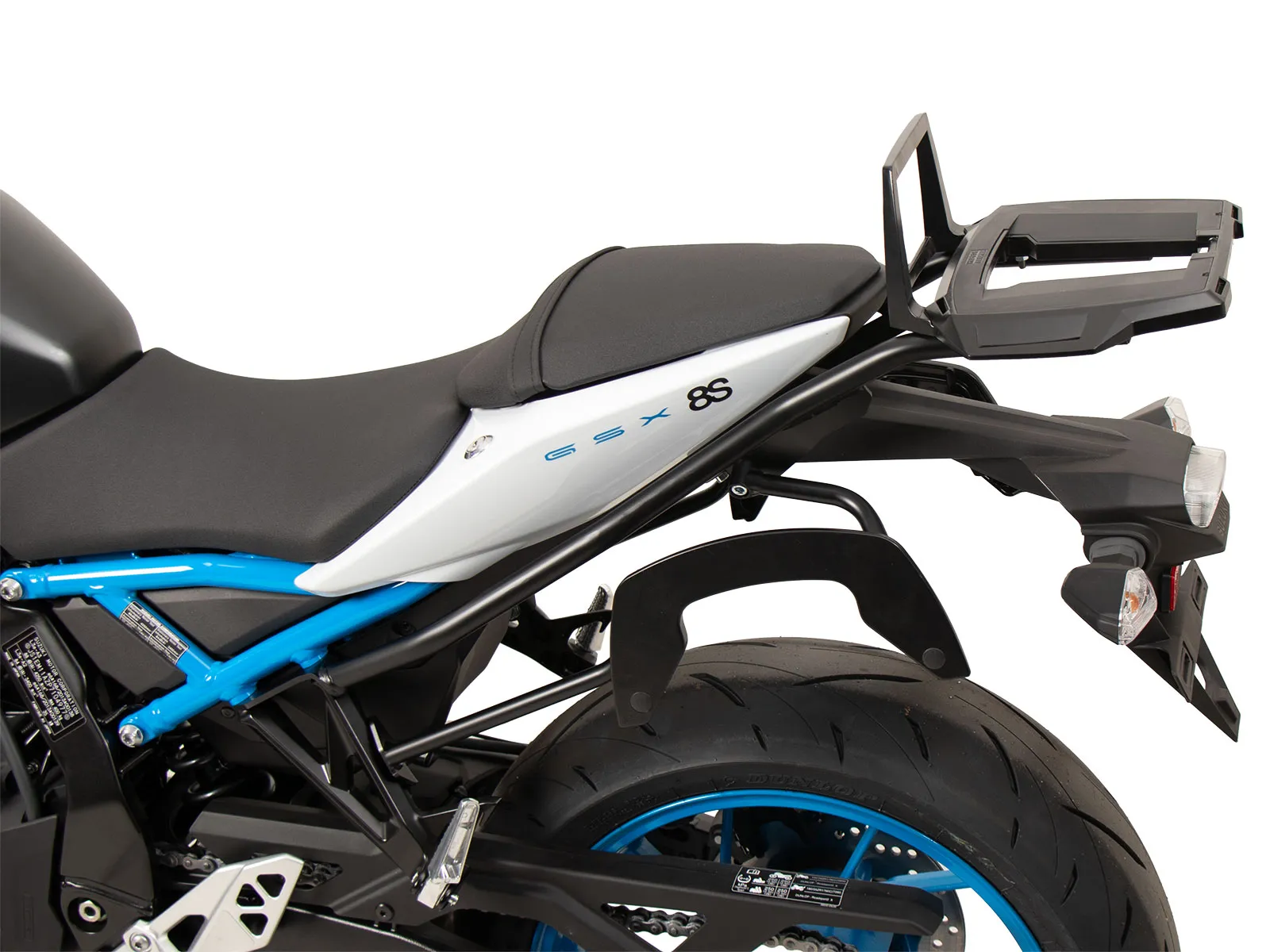 Alurack top case carrier black for Suzuki GSX-8S (2023-)