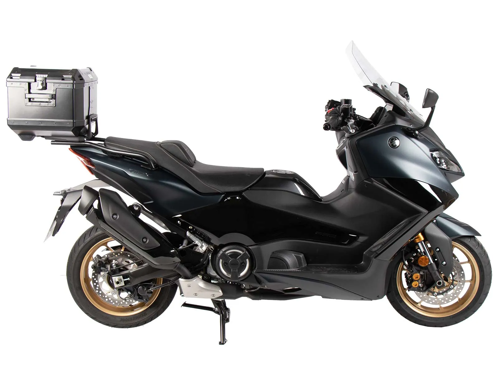 Alurack top case carrier black for Yamaha TMAX Tech MAX (2022-)