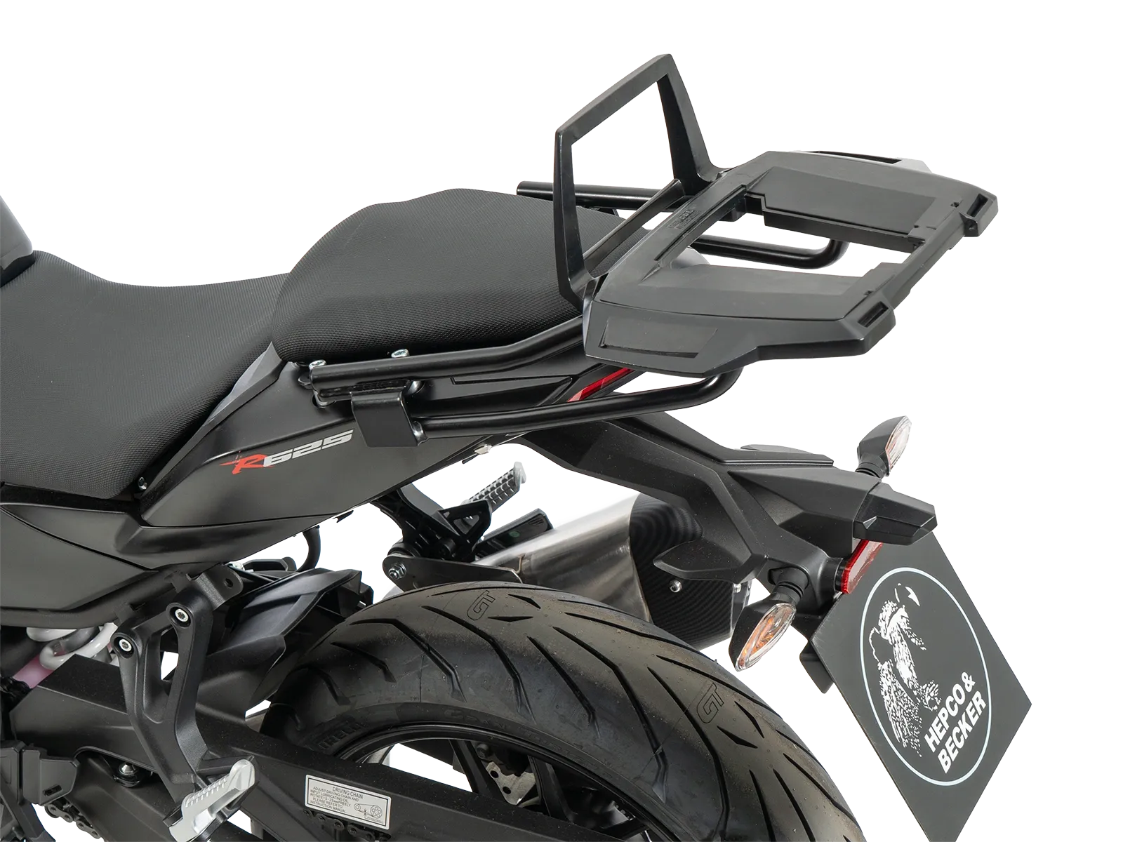 Alurack top case carrier black for Voge R 625 (2025-)
