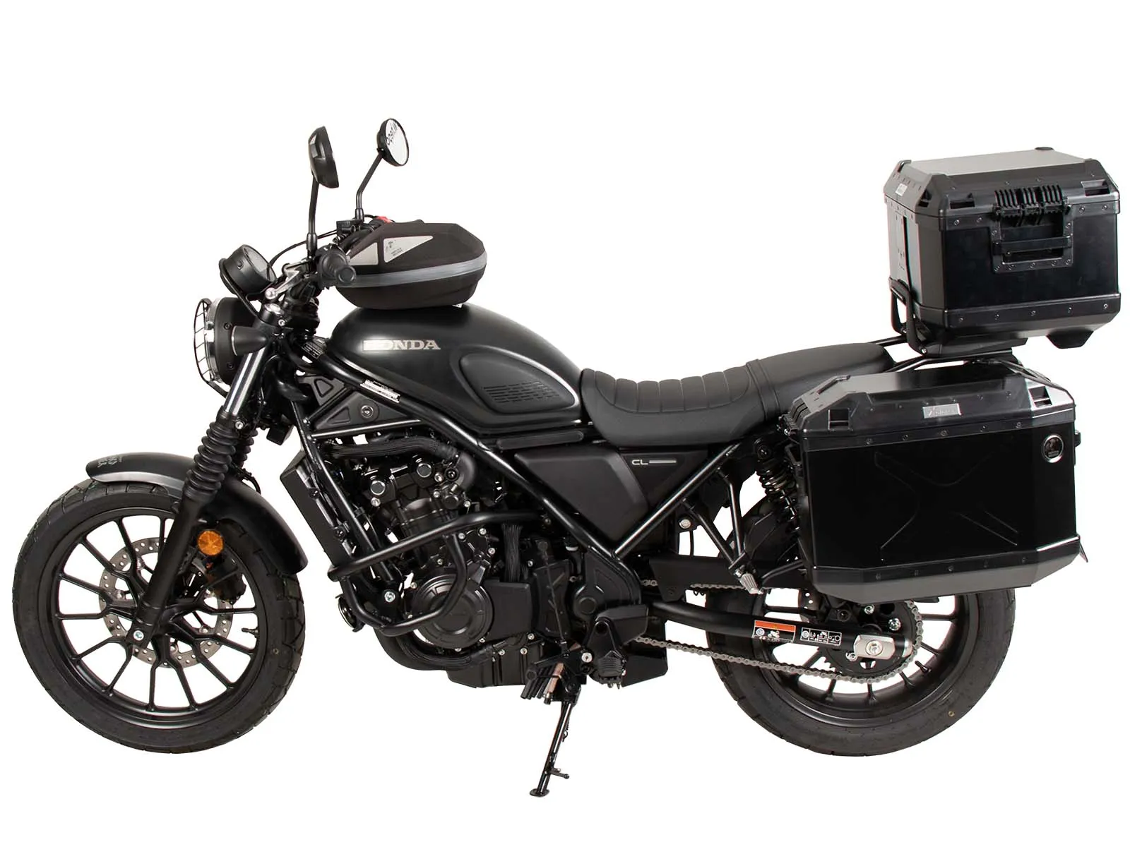 Alurack top case carrier black for Honda CL 500 (2023-)