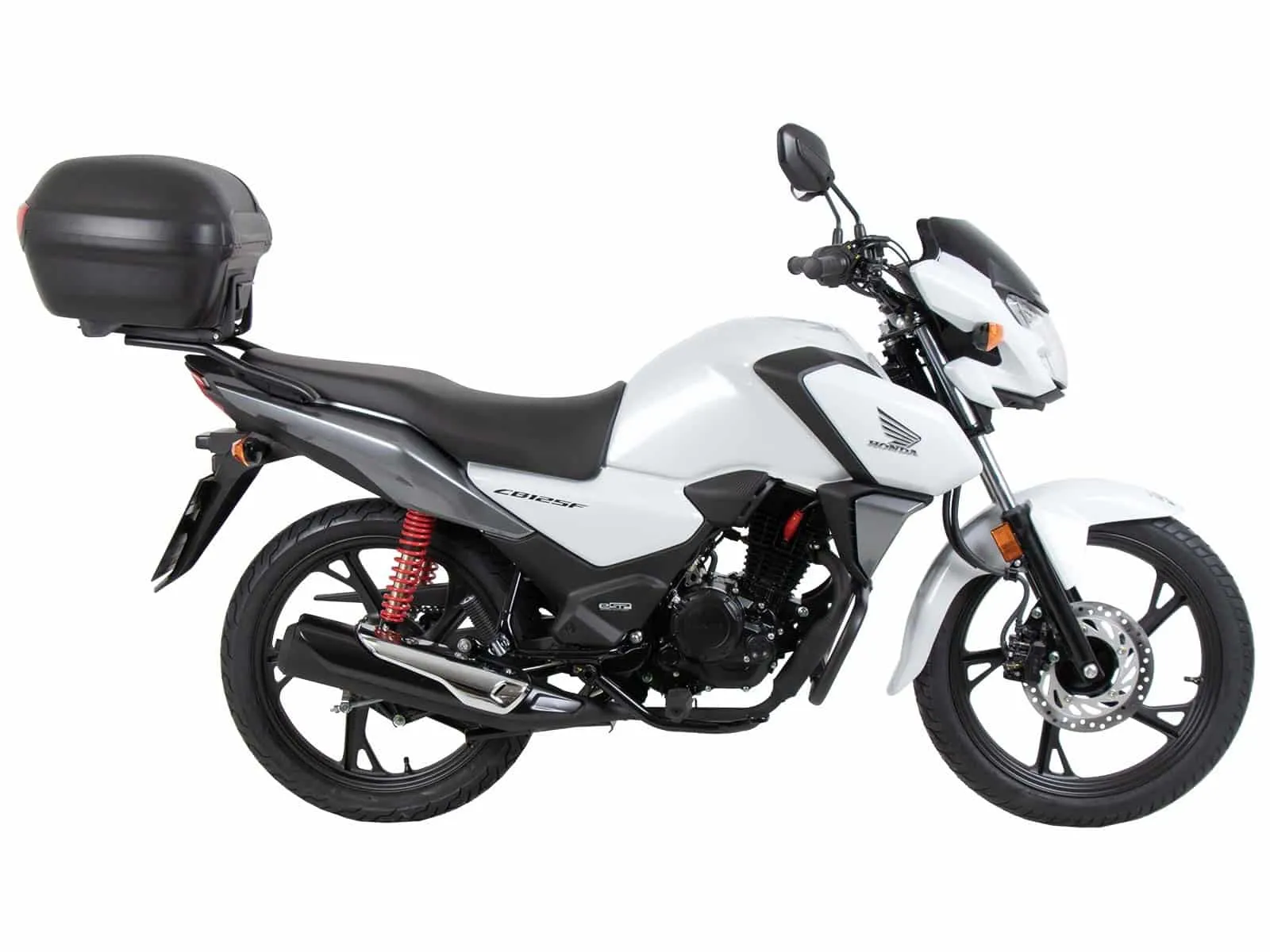 Alurack top case carrier black for Honda CB 125 F (2025-), (model year 2026)