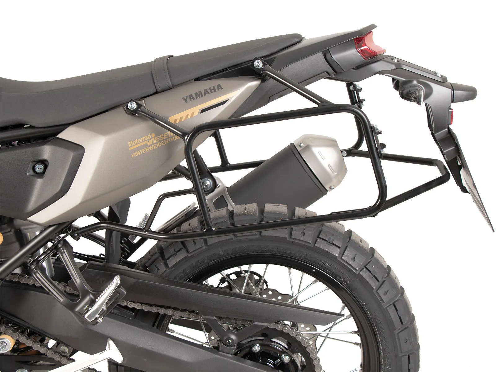 Side case carrier fixed black for Yamaha T√©n√©r√© 700 (2025-)