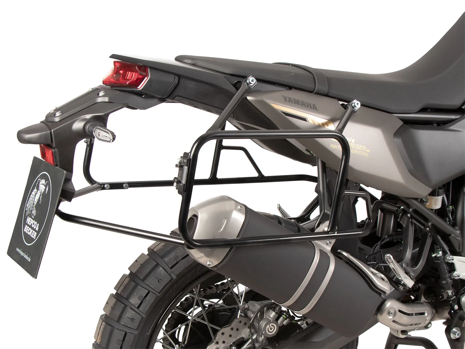 Side case carrier fixed black for Yamaha T√©n√©r√© 700 Rally (2025-)