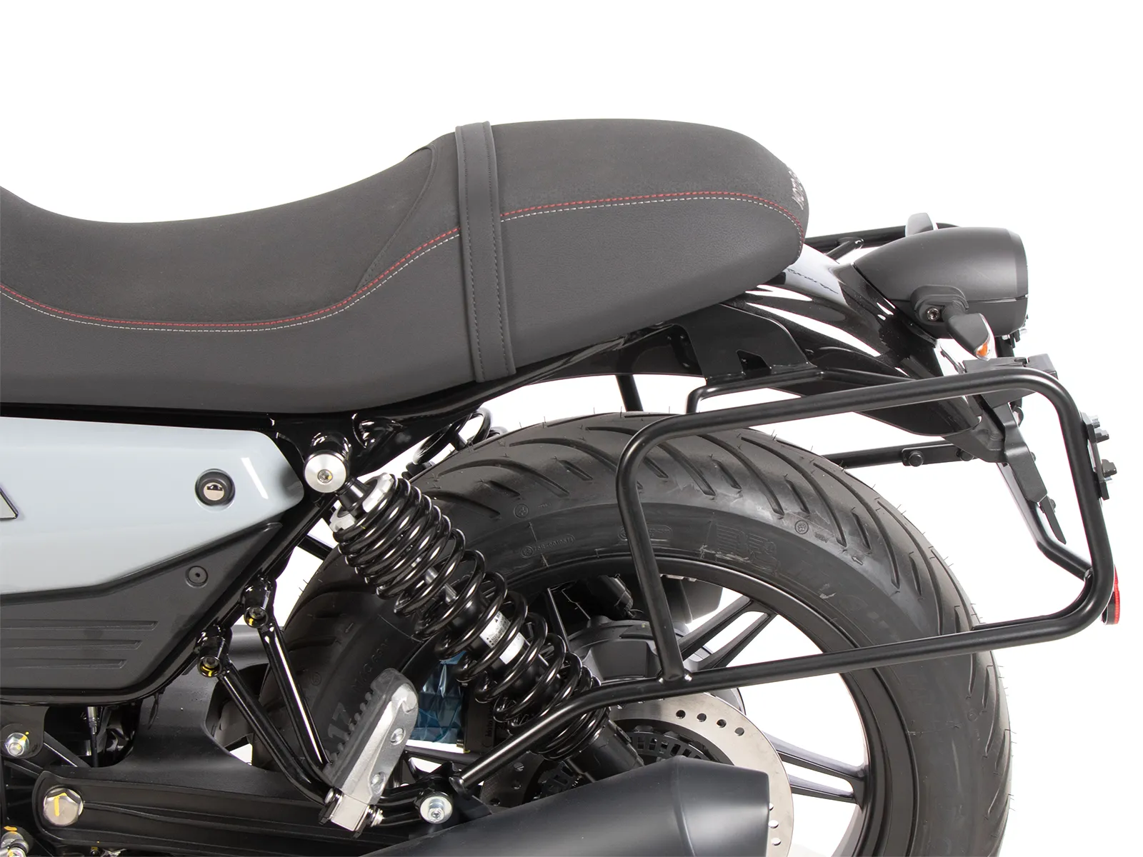 Side case carrier fixed black for Moto Guzzi V7 Sport (2025-)