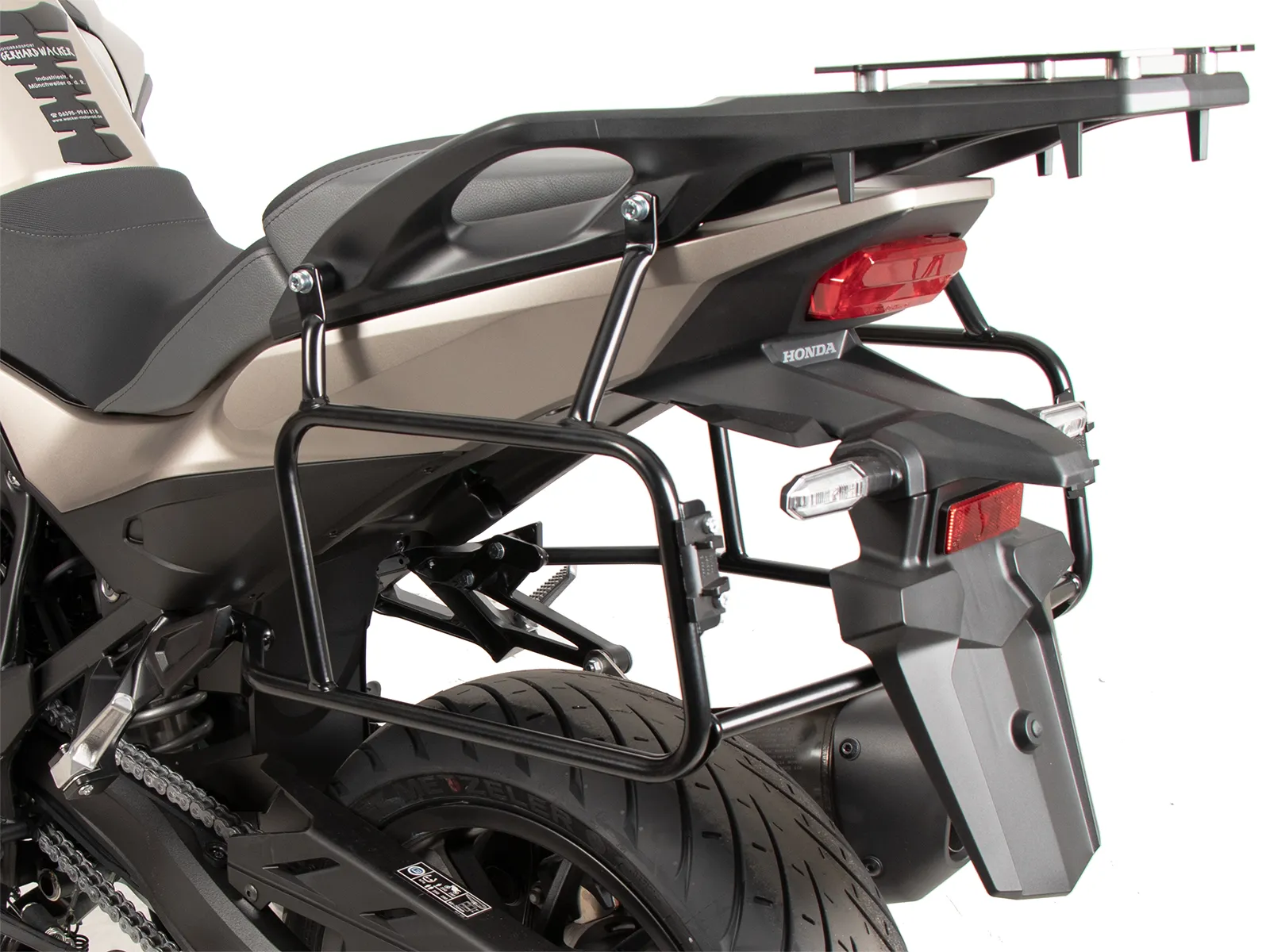Side case carrier fixed black for Honda NT 1100 / DCT / ES (2025-)