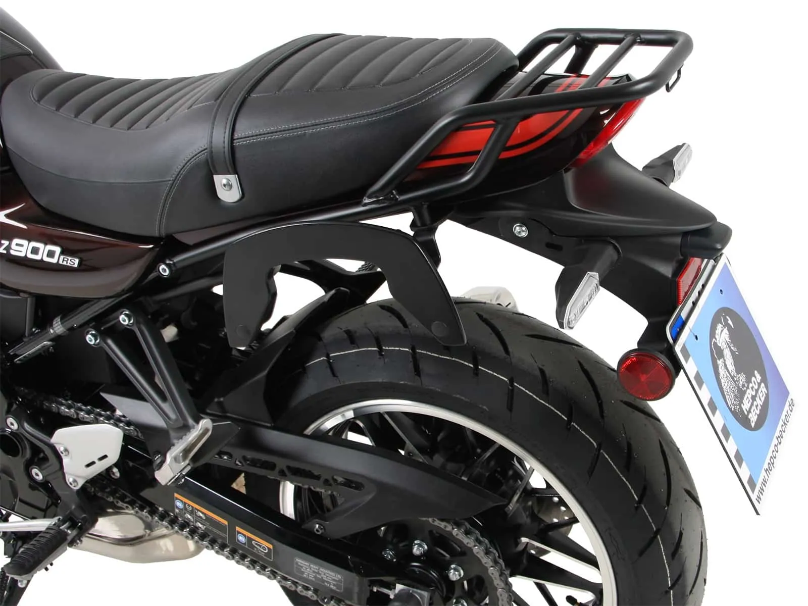 Tubular luggage rack black for Kawasaki Z 900 RS / SE / Black Ball Edition (2026-)