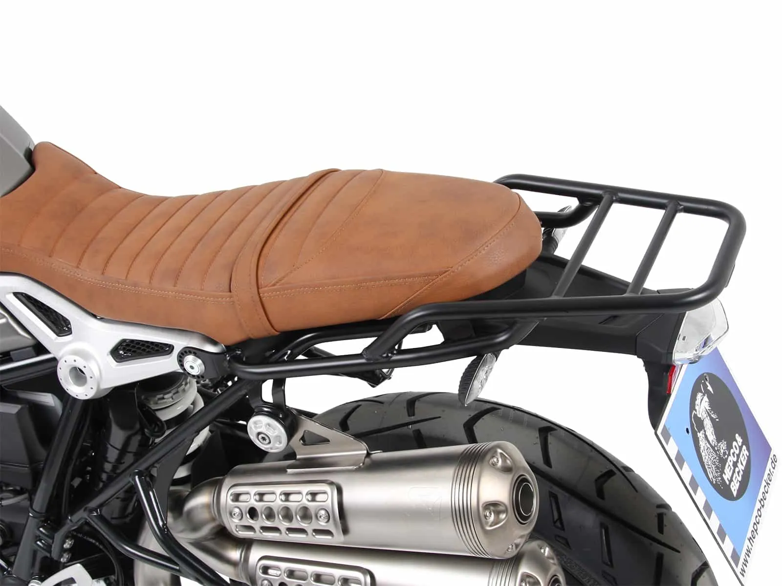 Tubular luggage rack black for BMW R nineT Urban G/S (2017-2023)