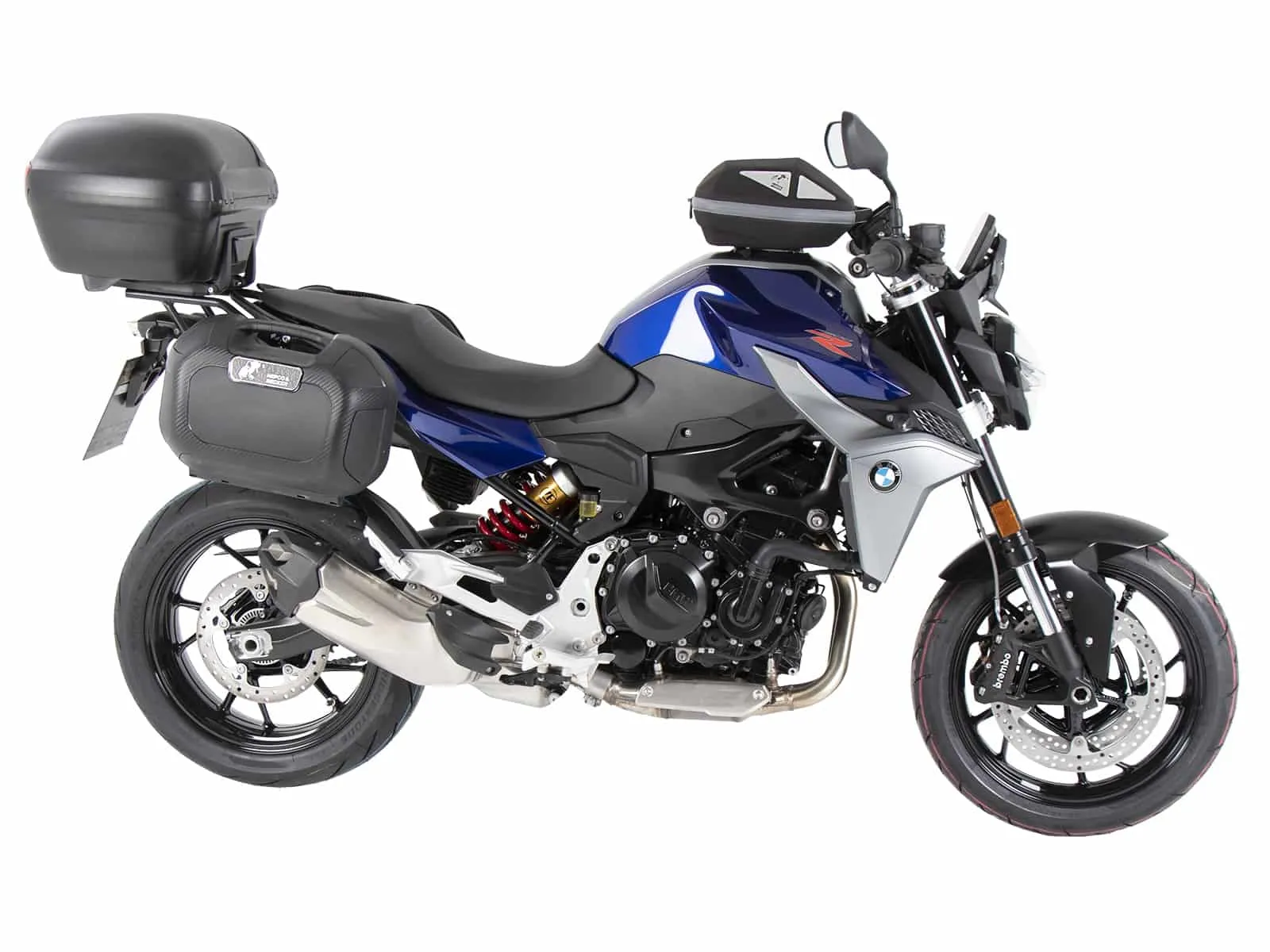 Alurack top case carrier black for combination with original luggage rack for BMW F 900 R (2025-)