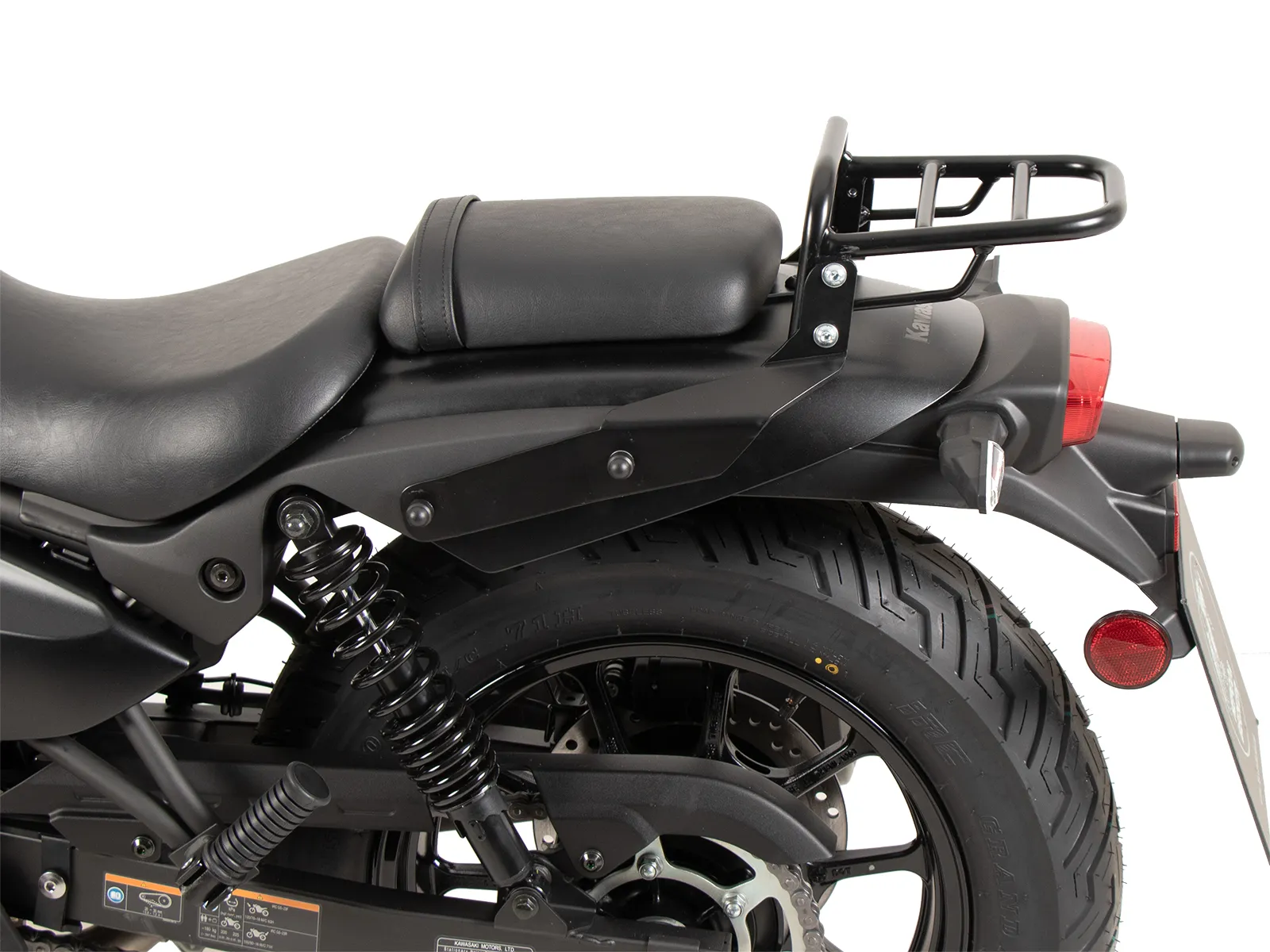 Tubular luggage rack black for Kawasaki Eliminator 500 (2024-)