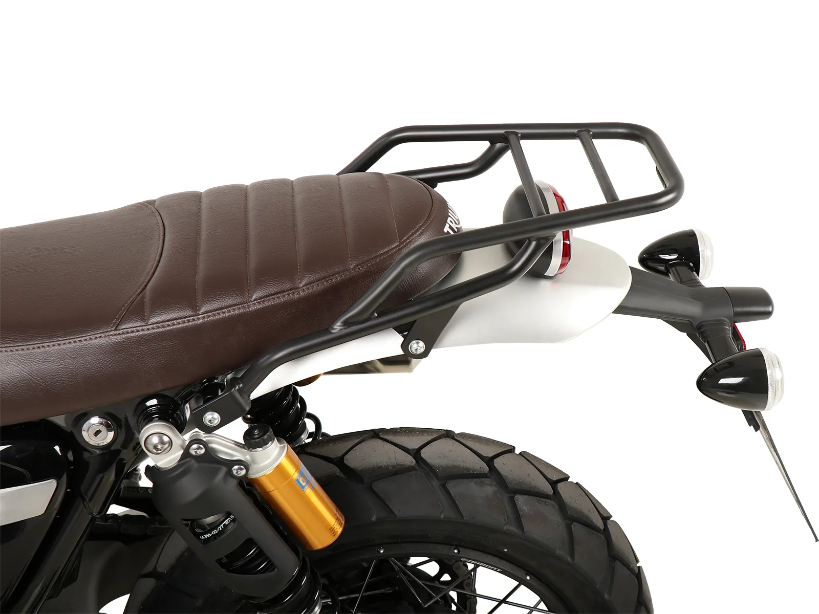Tubular luggage rack black for Triumph Scrambler 1200 XE (2024-)