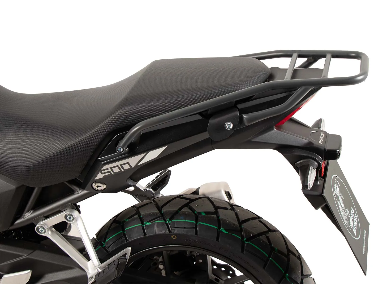 Tubular luggage rack anthracite for Honda CB 500 X (2017-2018)